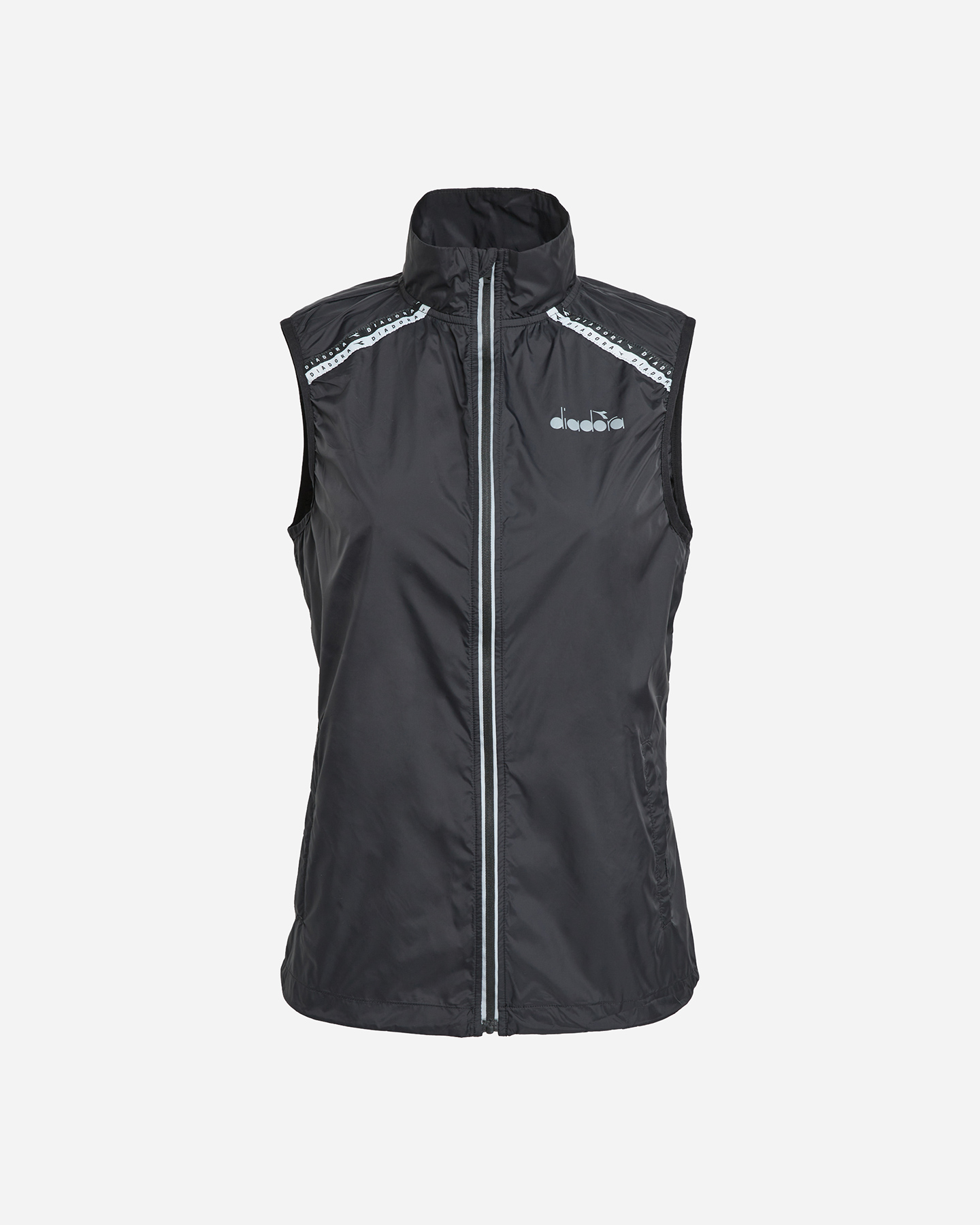 Giacca running DIADORA PACKABLE WIND W - Nero - 0 | Cisalfa Sport