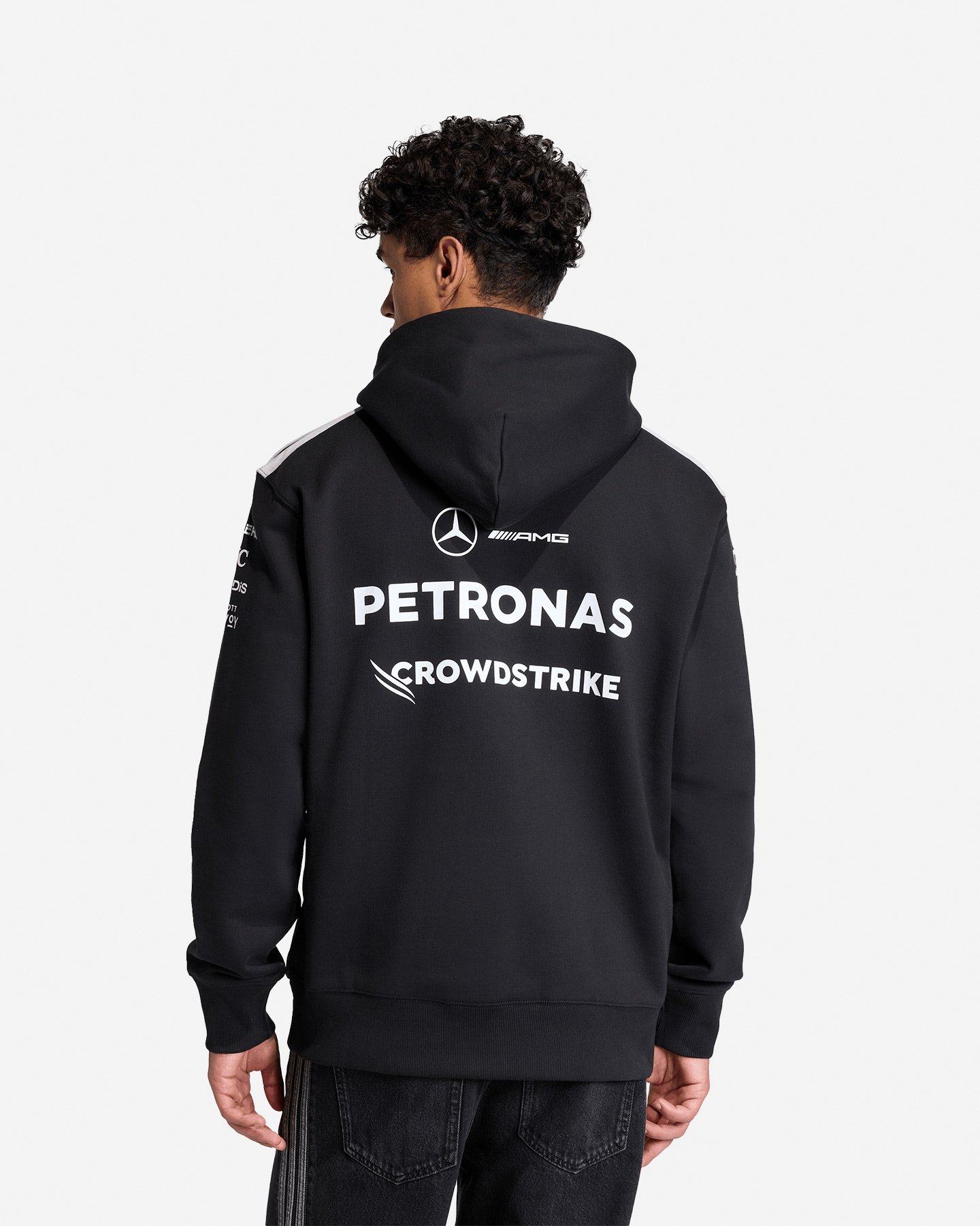 Felpa ADIDAS MERCEDES DNA M - Nero - 2 | Cisalfa Sport