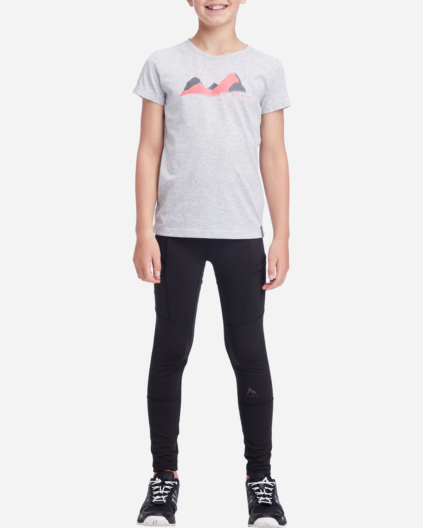 T-shirt MCKINLEY ELLIS JR - Grigio - 4 | Cisalfa Sport