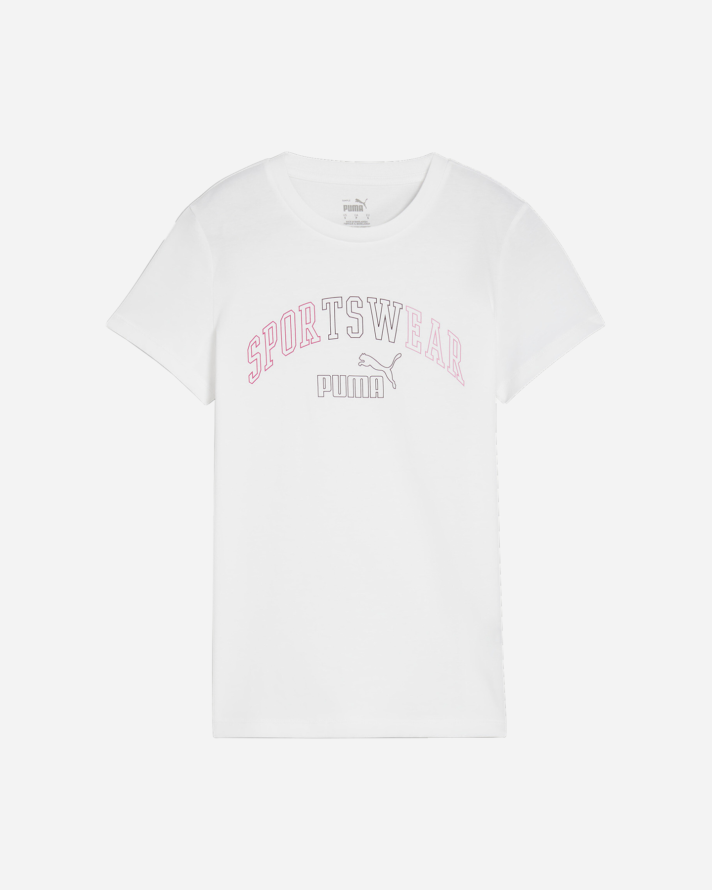 T-shirt PUMA LOGO LAB W - Bianco - 0 | Cisalfa Sport