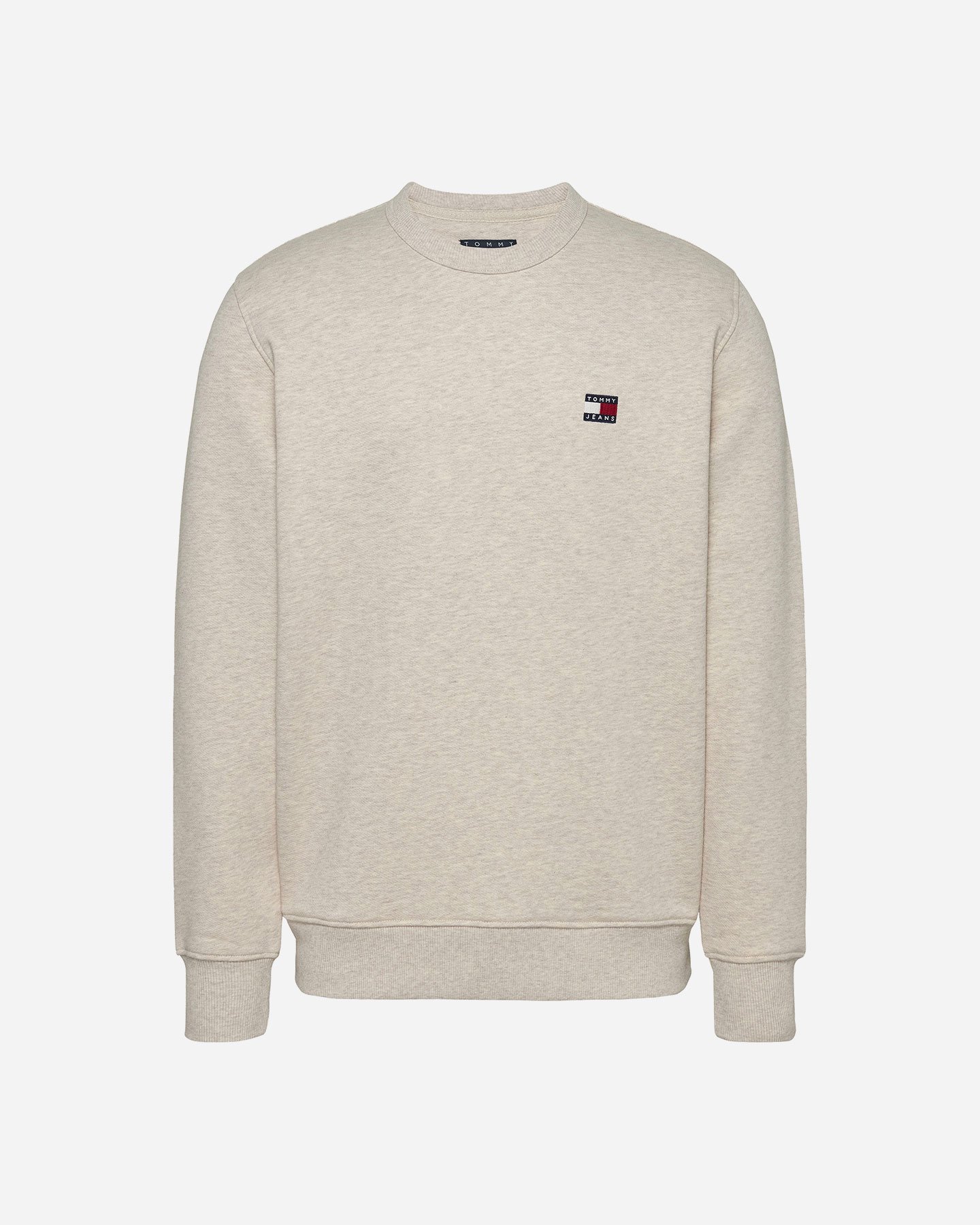Felpa TOMMY HILFIGER REGULAR BADGE M - Beige - 0 | Cisalfa Sport
