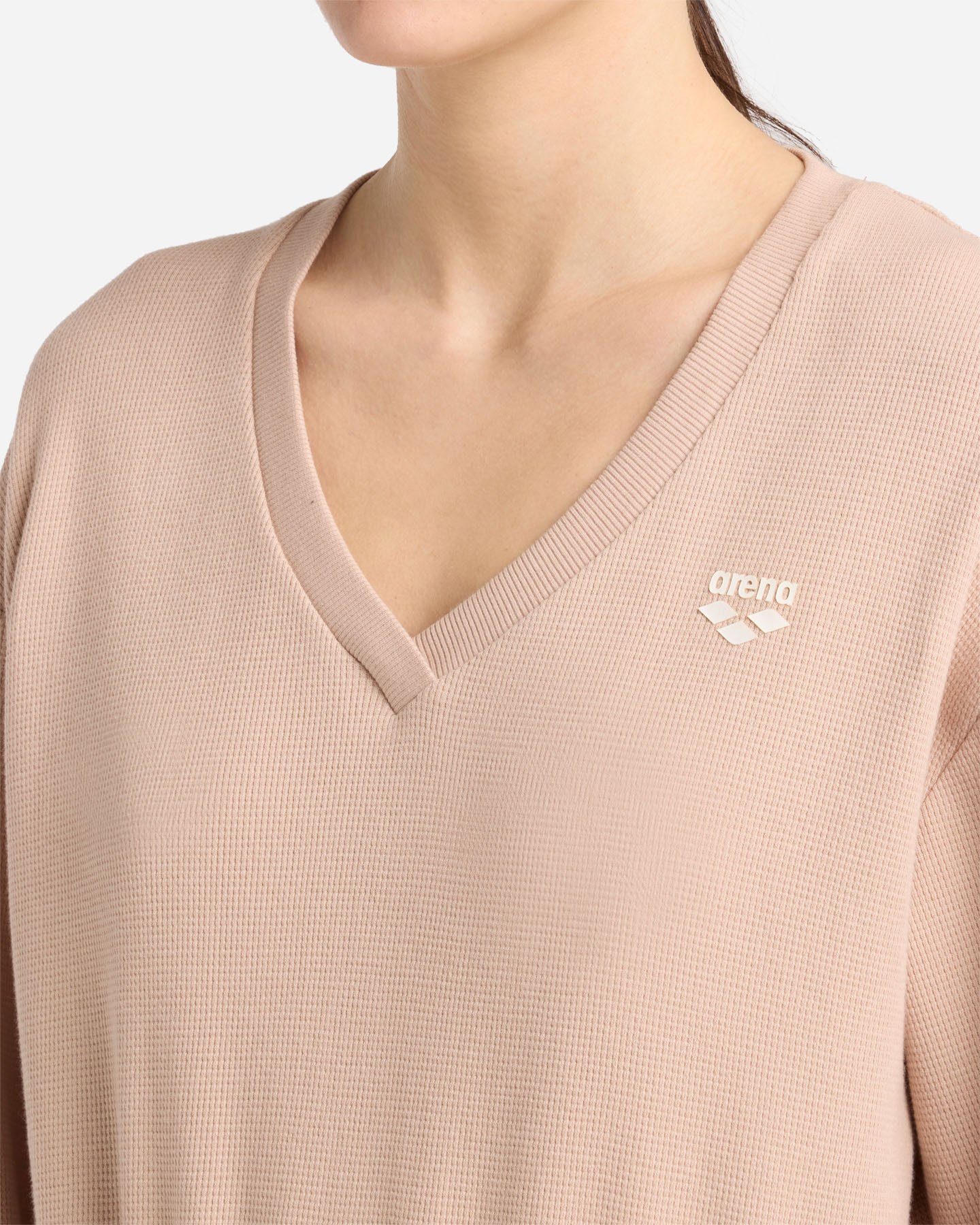 Felpa ARENA ATHLETIC ESSENTIAL W - Rosa - 5 | Cisalfa Sport