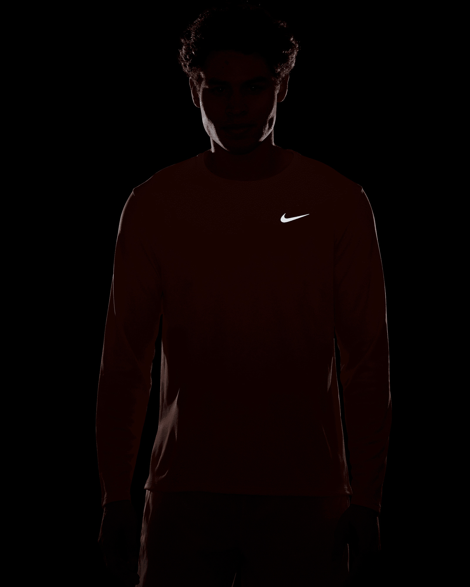 Maglia running NIKE MILER M - Arancione - 2 | Cisalfa Sport