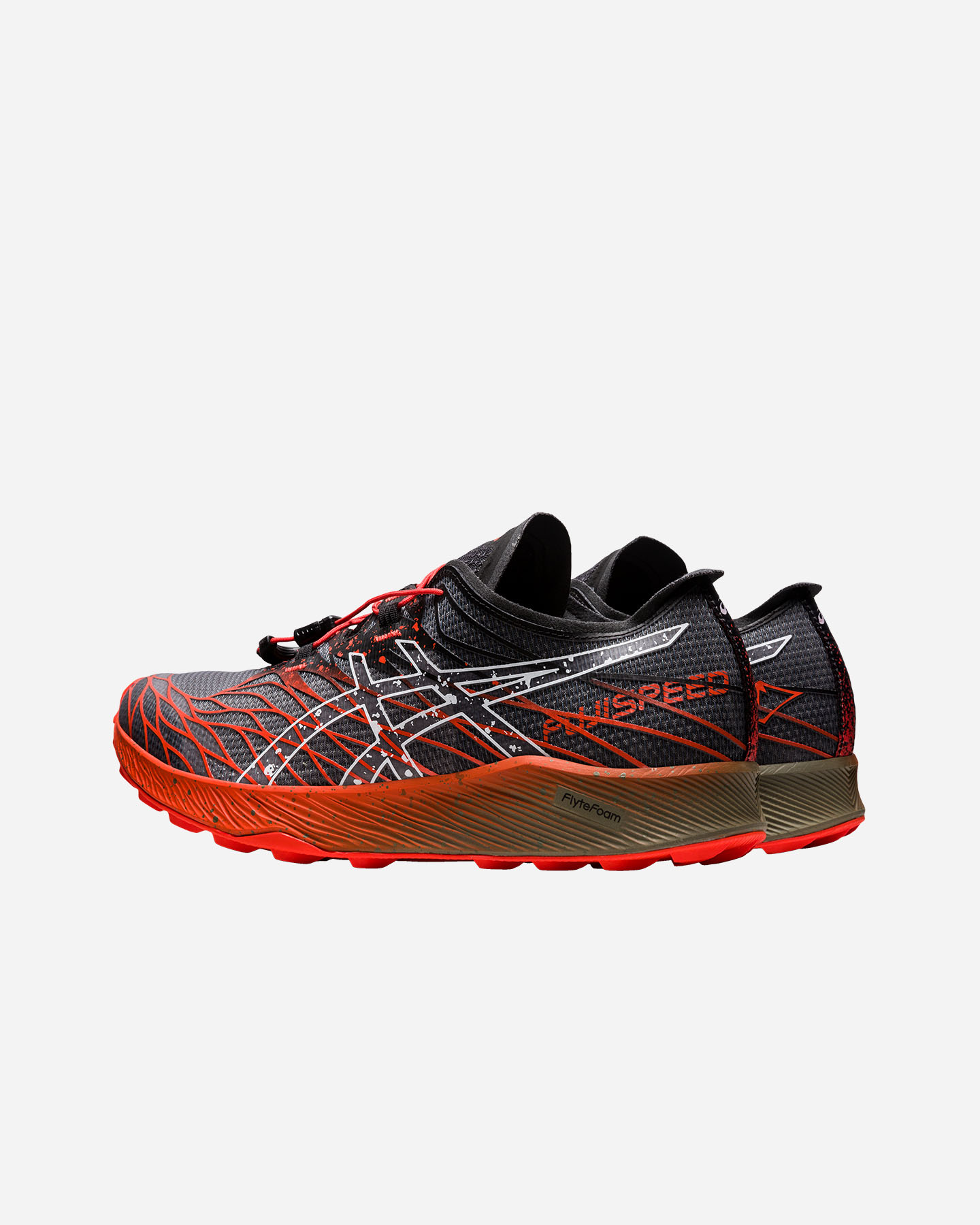 Scarpe trail ASICS FUJISPEED M - Nero - 2 | Cisalfa Sport