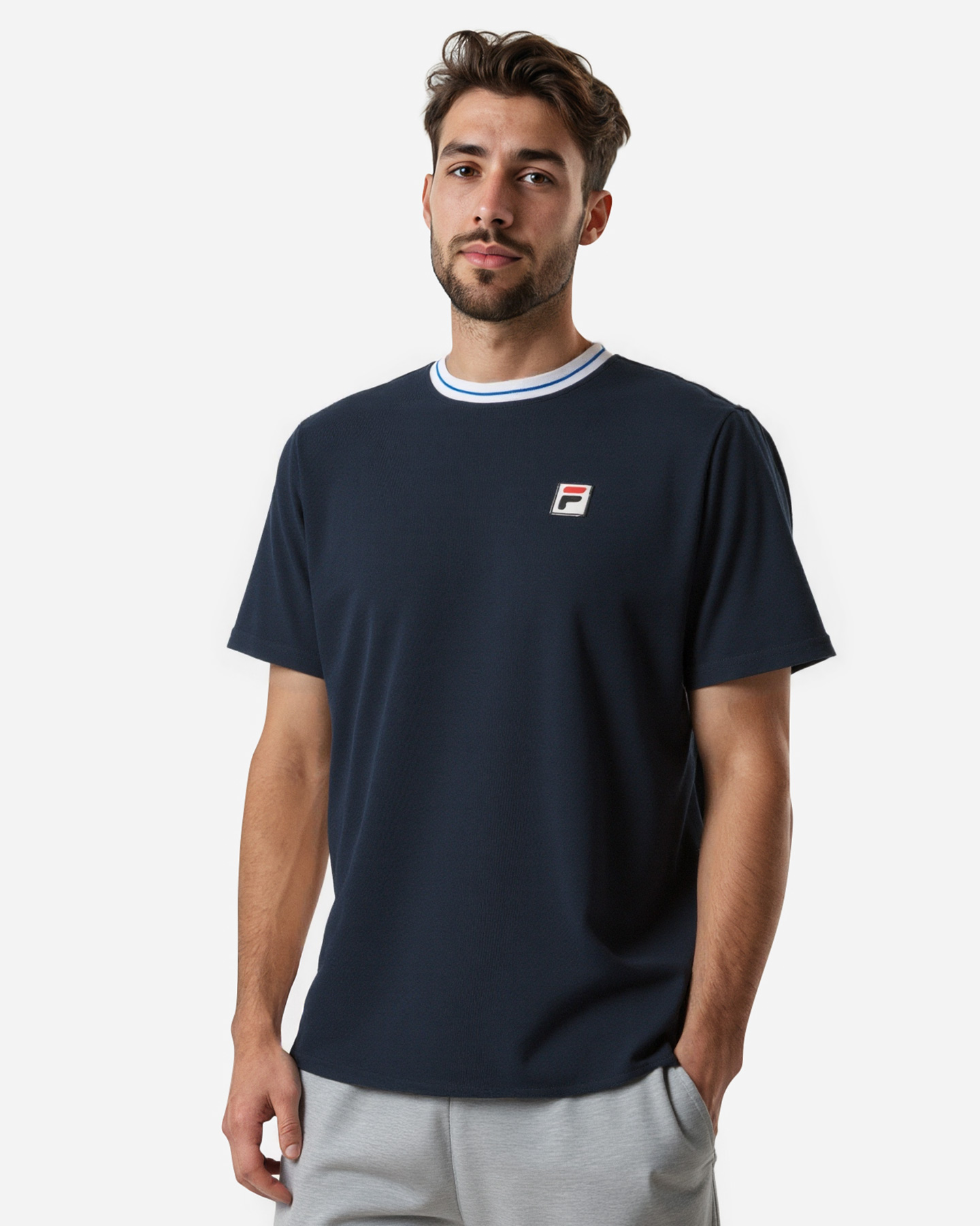 T-shirt FILA ATHLETIC DYNAMISM M - Blu Navy - 3 | Cisalfa Sport