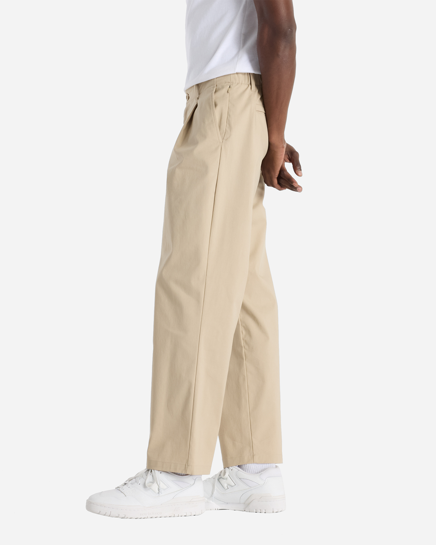 Pantalone NEW BALANCE ATHLETICS M - Beige - 1 | Cisalfa Sport