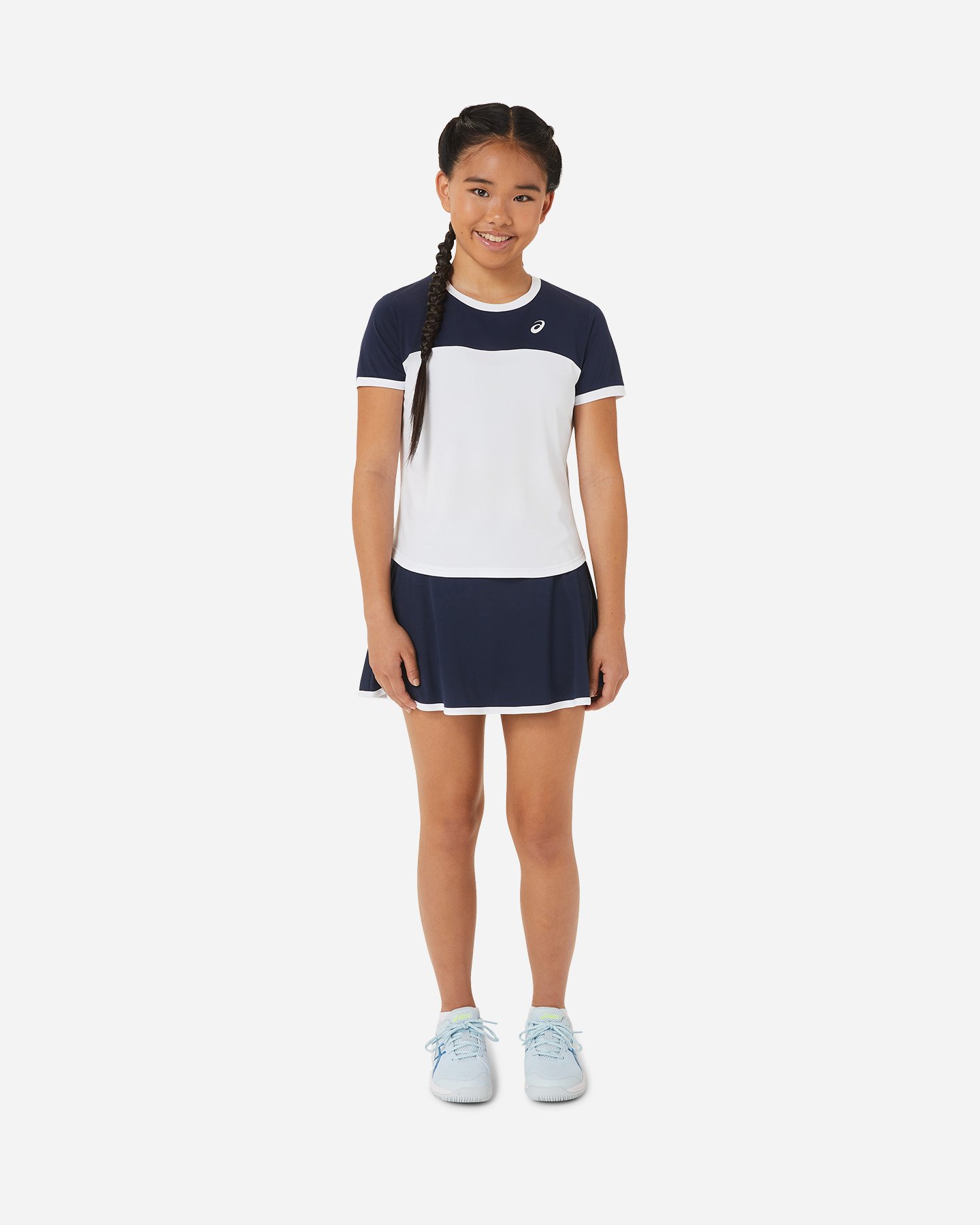 Maglia tennis ASICS BASIC JR - Bianco - 3 | Cisalfa Sport
