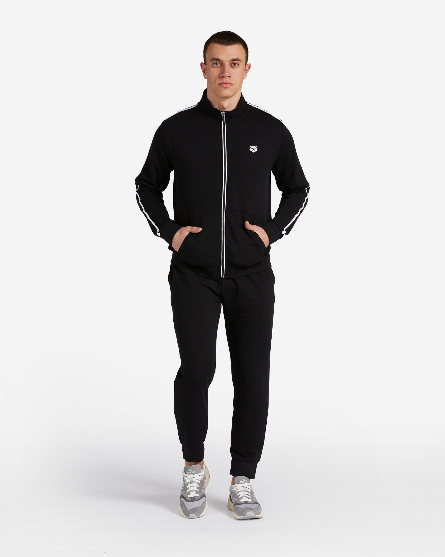 Tuta ARENA ATHLETICS M - Nero - 1 | Cisalfa Sport