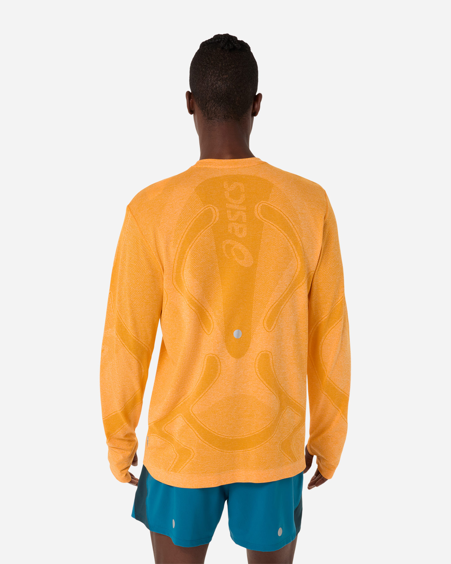 Maglia running ASICS ROAD SEAMLESS M - Arancione - 1 | Cisalfa Sport