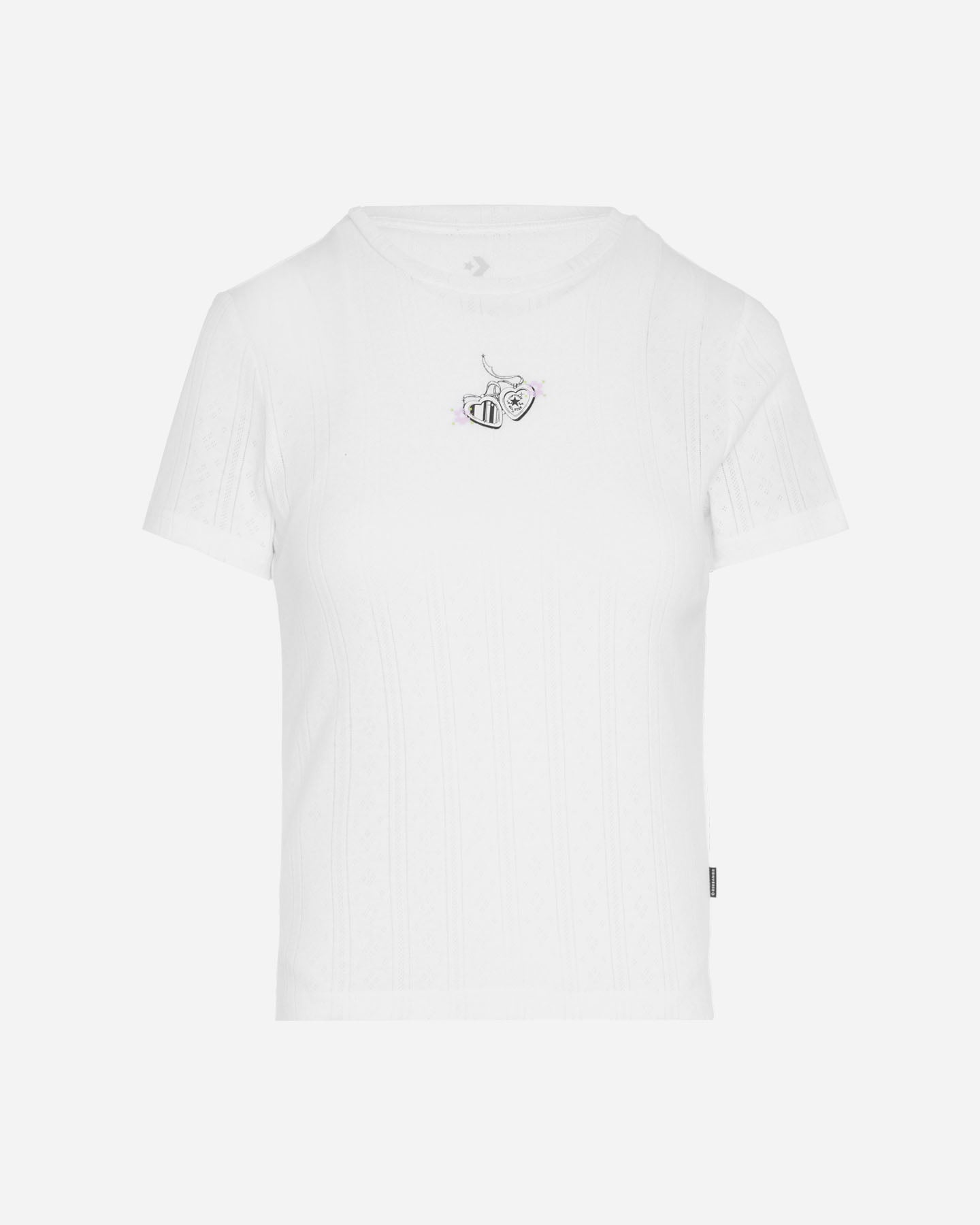 T-shirt CONVERSE BASIC W - Bianco - 0 | Cisalfa Sport