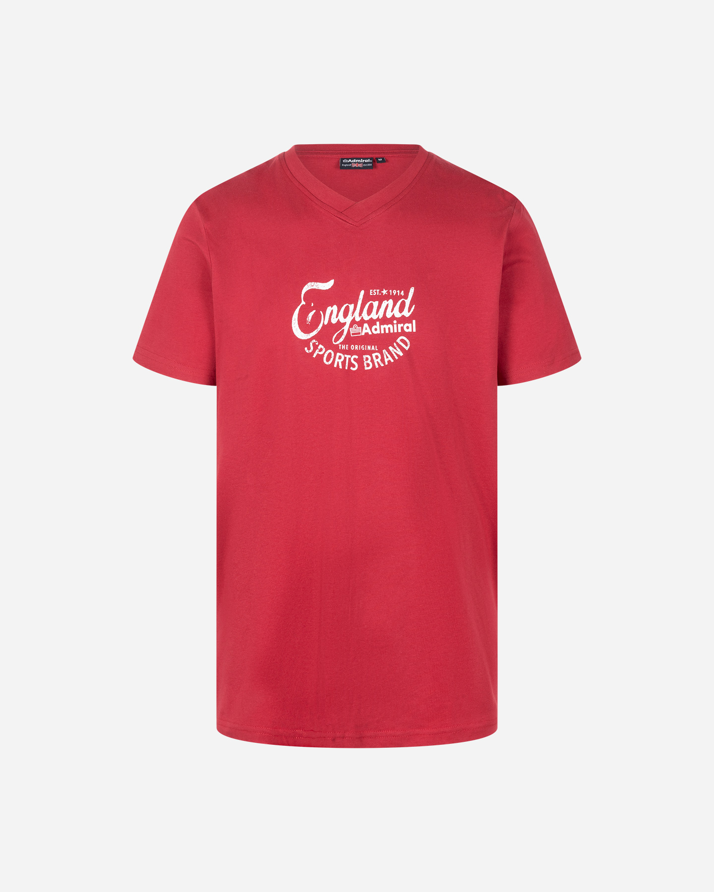 T-shirt ADMIRAL VARSITY M - Rosso - 0 | Cisalfa Sport