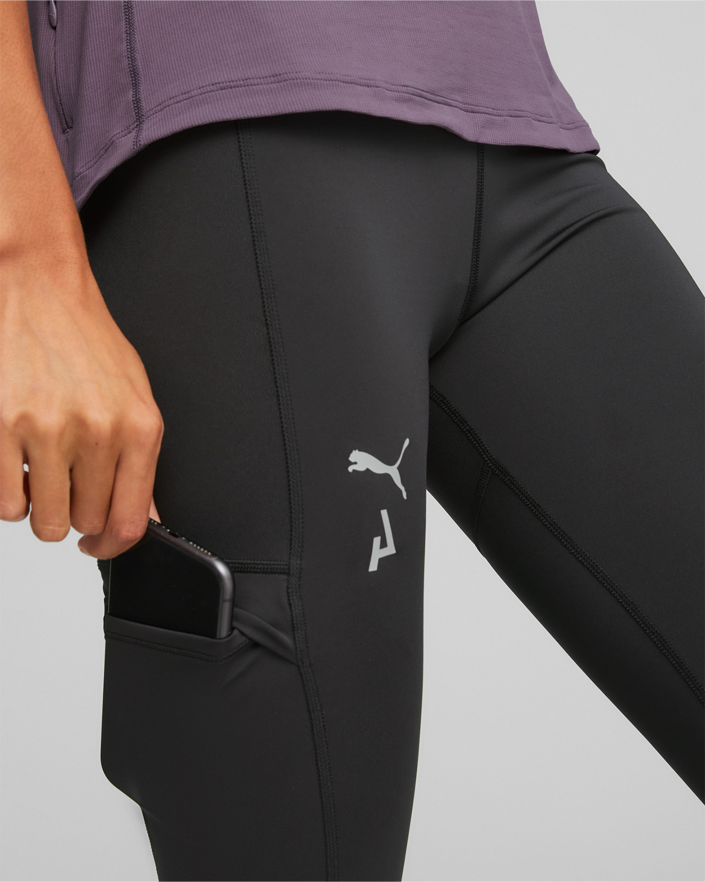 Fuseaux running PUMA SEASONS W - Nero - 5 | Cisalfa Sport