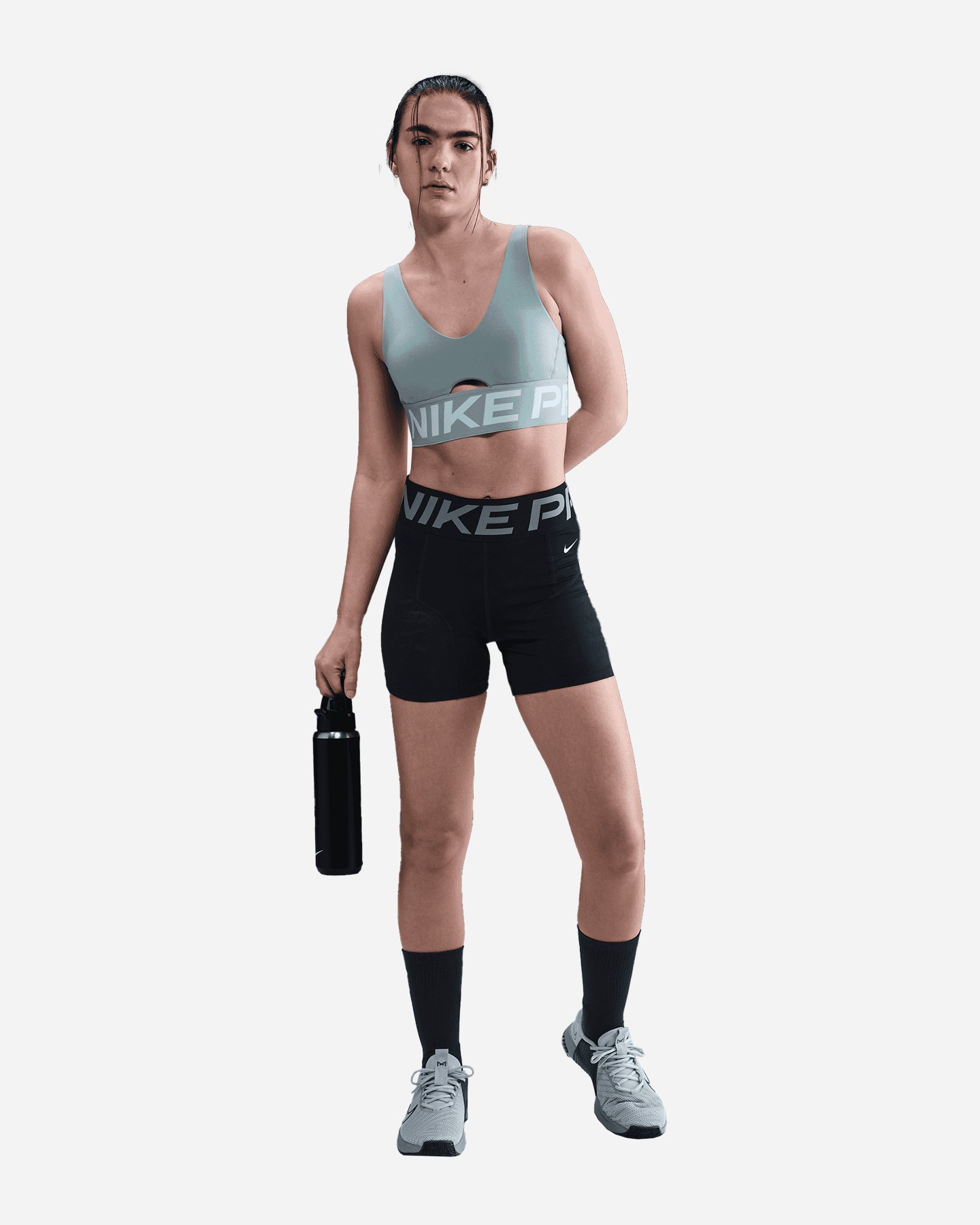 Bra training NIKE INDY MS W - Verde - 2 | Cisalfa Sport