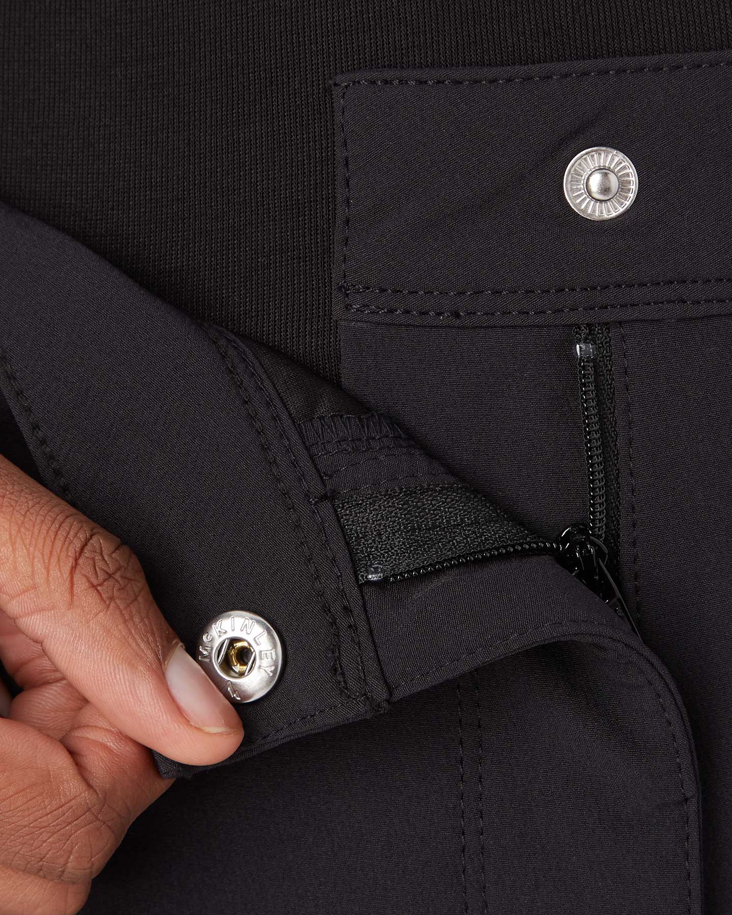 Pantalone outdoor MCKINLEY YUBA II STRETCH W - Nero - 5 | Cisalfa Sport