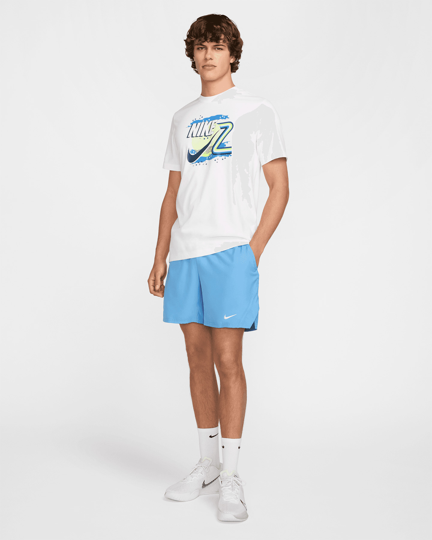 Pantaloncini tennis NIKE VICTORY M - Blu - 1 | Cisalfa Sport