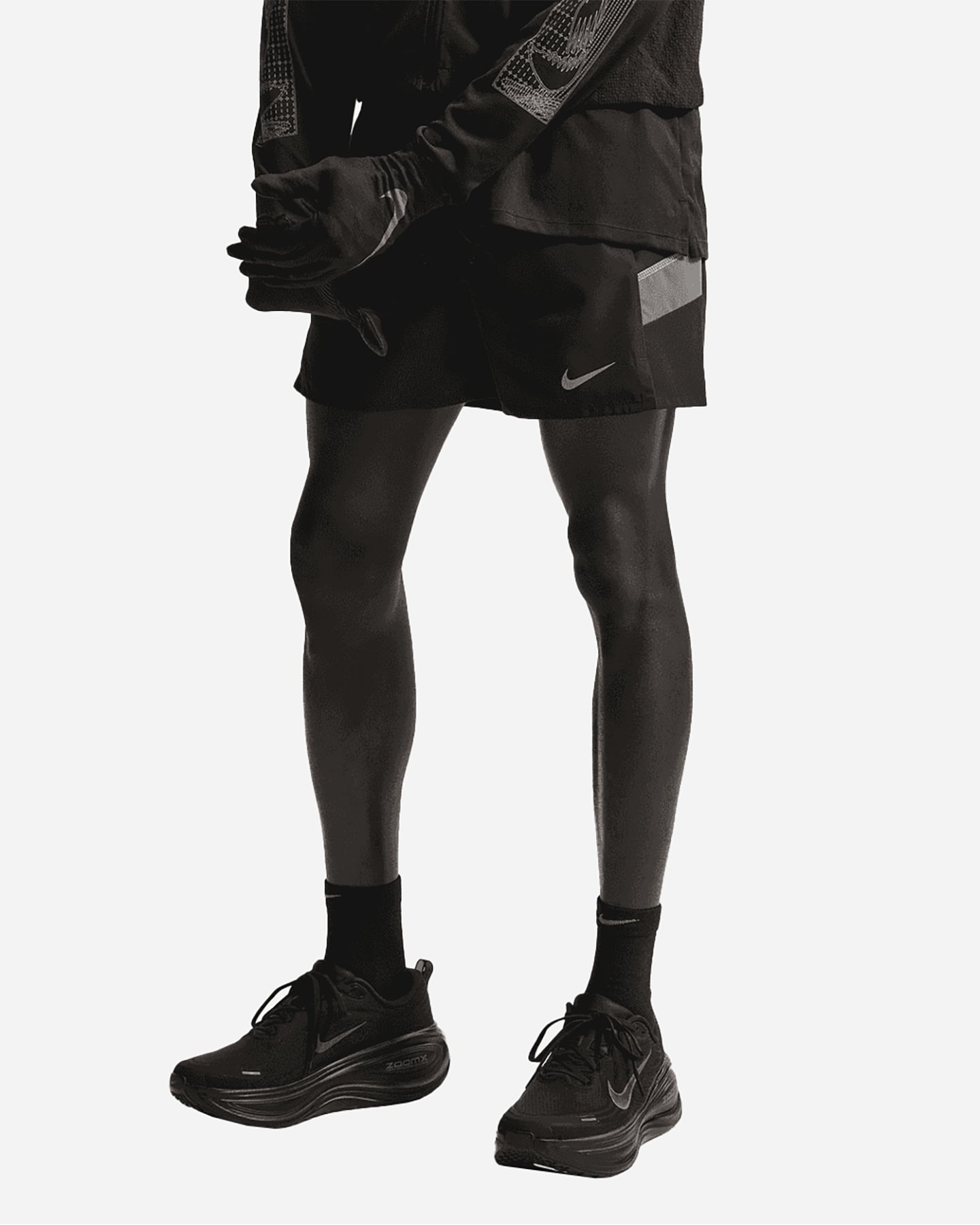 Short running Nike Miler Dri Fit 2in1 uomo