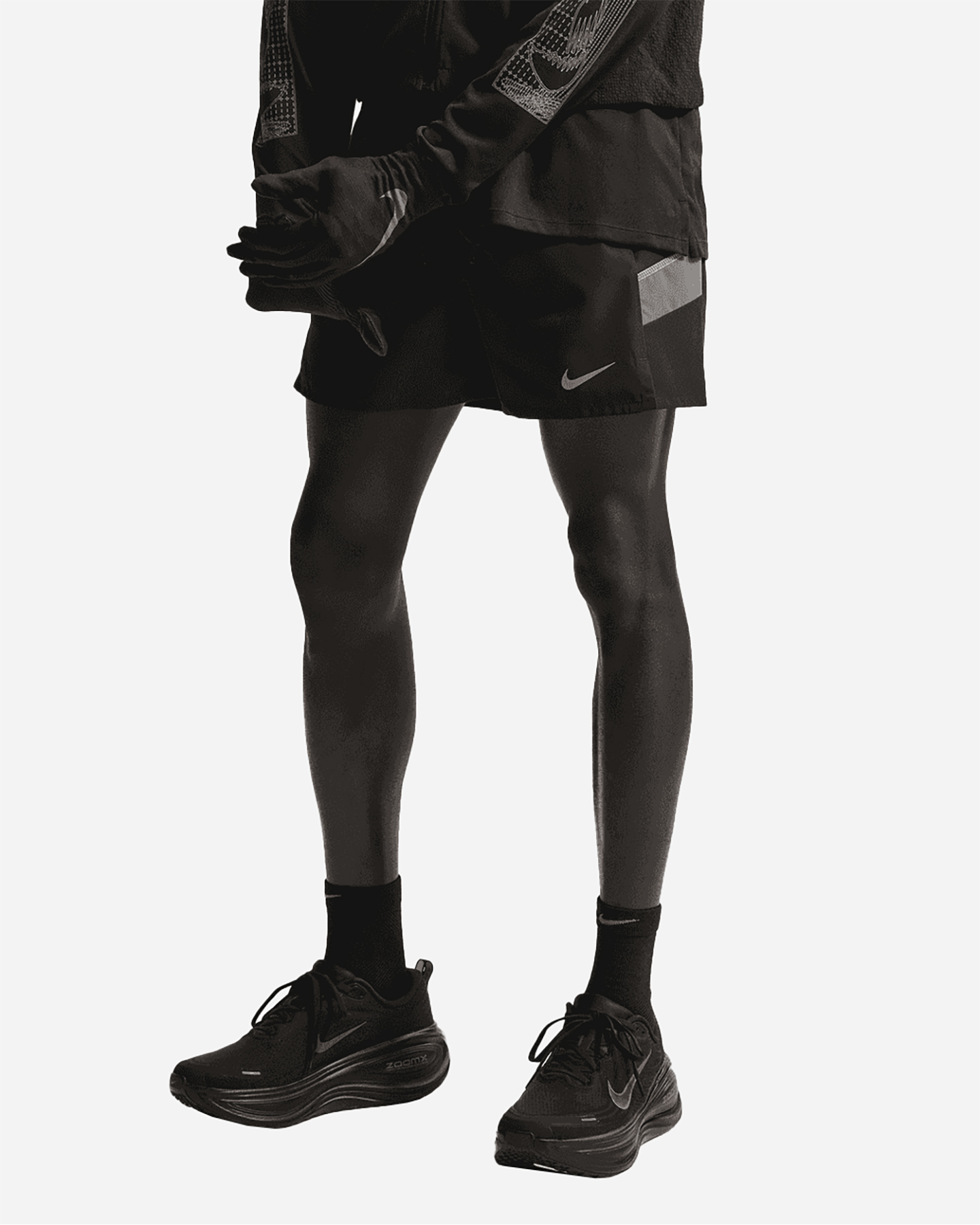 Short running Nike Miler Dri Fit 2in1 uomo