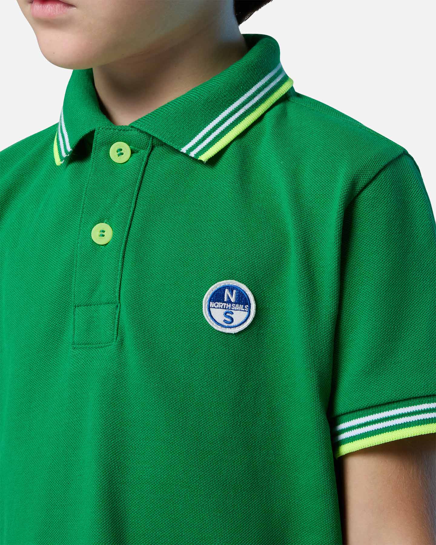 Polo NORTH SAILS CLASSIC JR - Verde - 4 | Cisalfa Sport