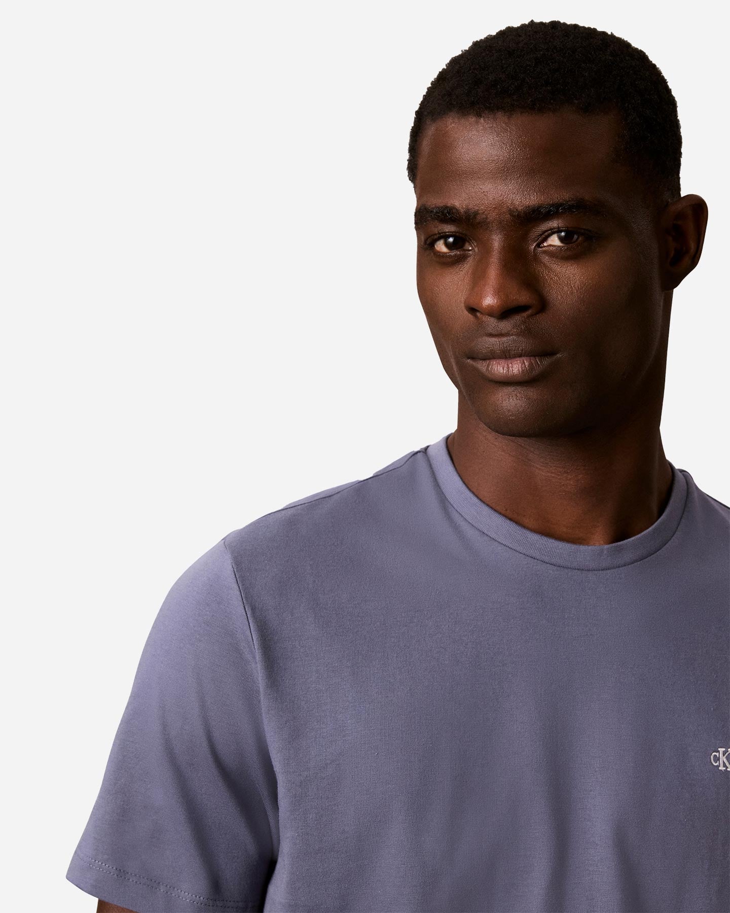 T-shirt CALVIN KLEIN JEANS MONOGRAM M - Azzurro - 5 | Cisalfa Sport