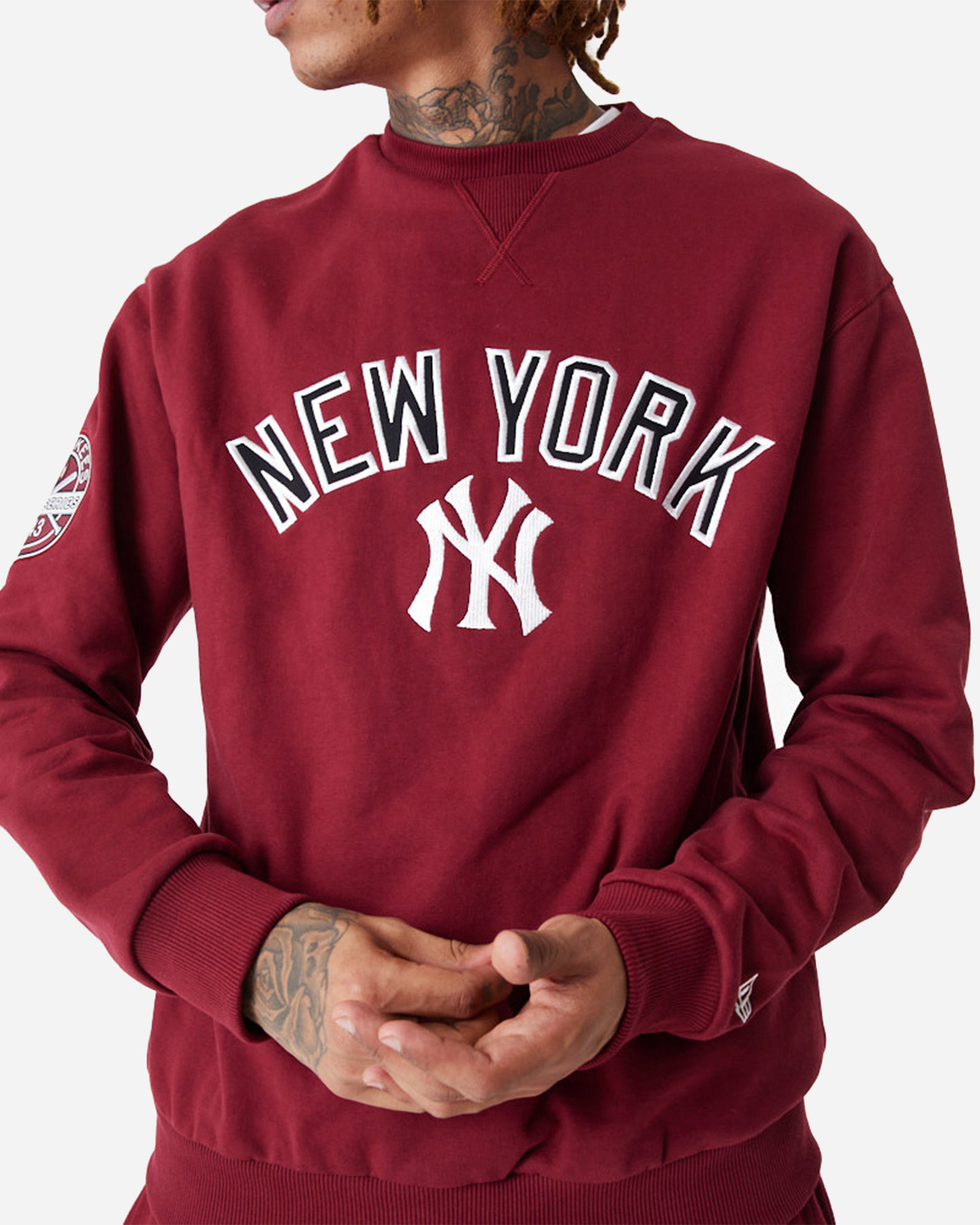 Felpa NEW ERA MLB LARGE LOGO NEW YORK YANKEES M - Rosso - 2 | Cisalfa Sport