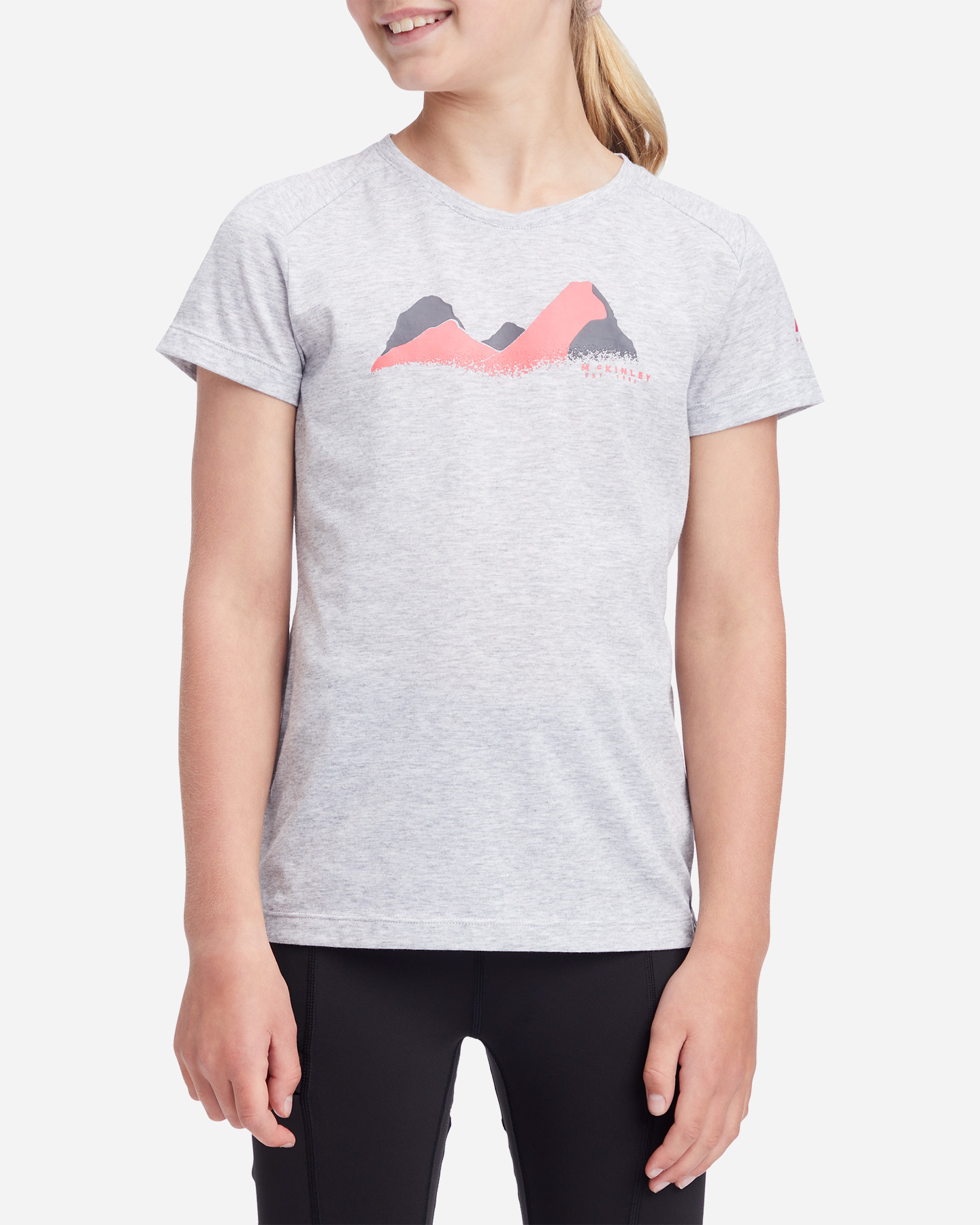 T-shirt MCKINLEY ELLIS JR - Grigio - 1 | Cisalfa Sport