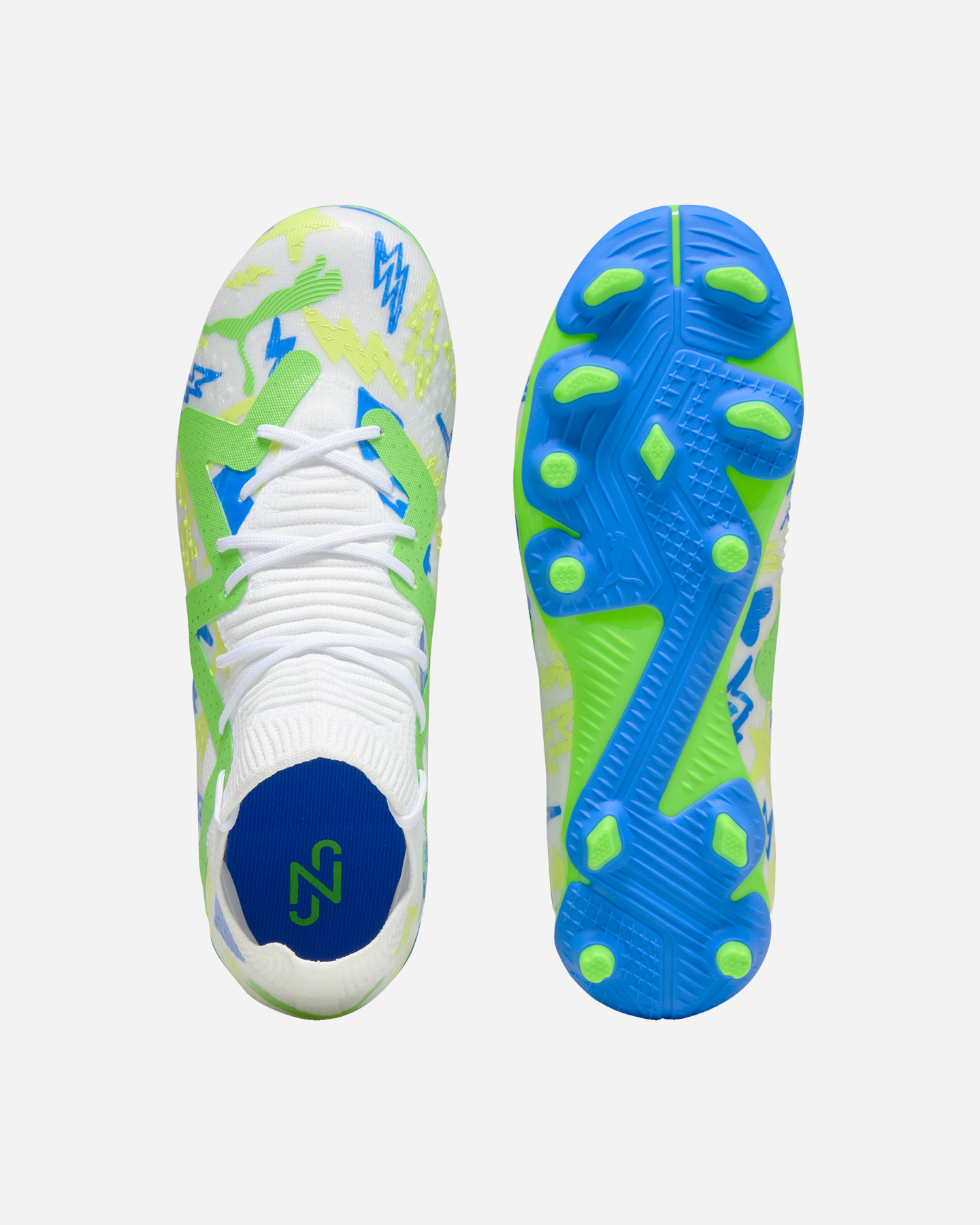 Scarpe calcio PUMA FUTURE MATCH NJR FG JR - Bianco - 2 | Cisalfa Sport