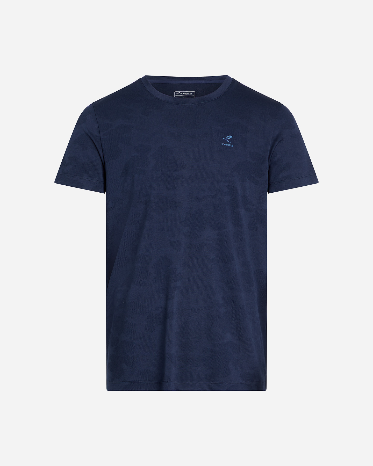 T-shirt training ENERGETICS FABIO ALL OVER PRINTED M - Blu Navy - 0 | Cisalfa Sport