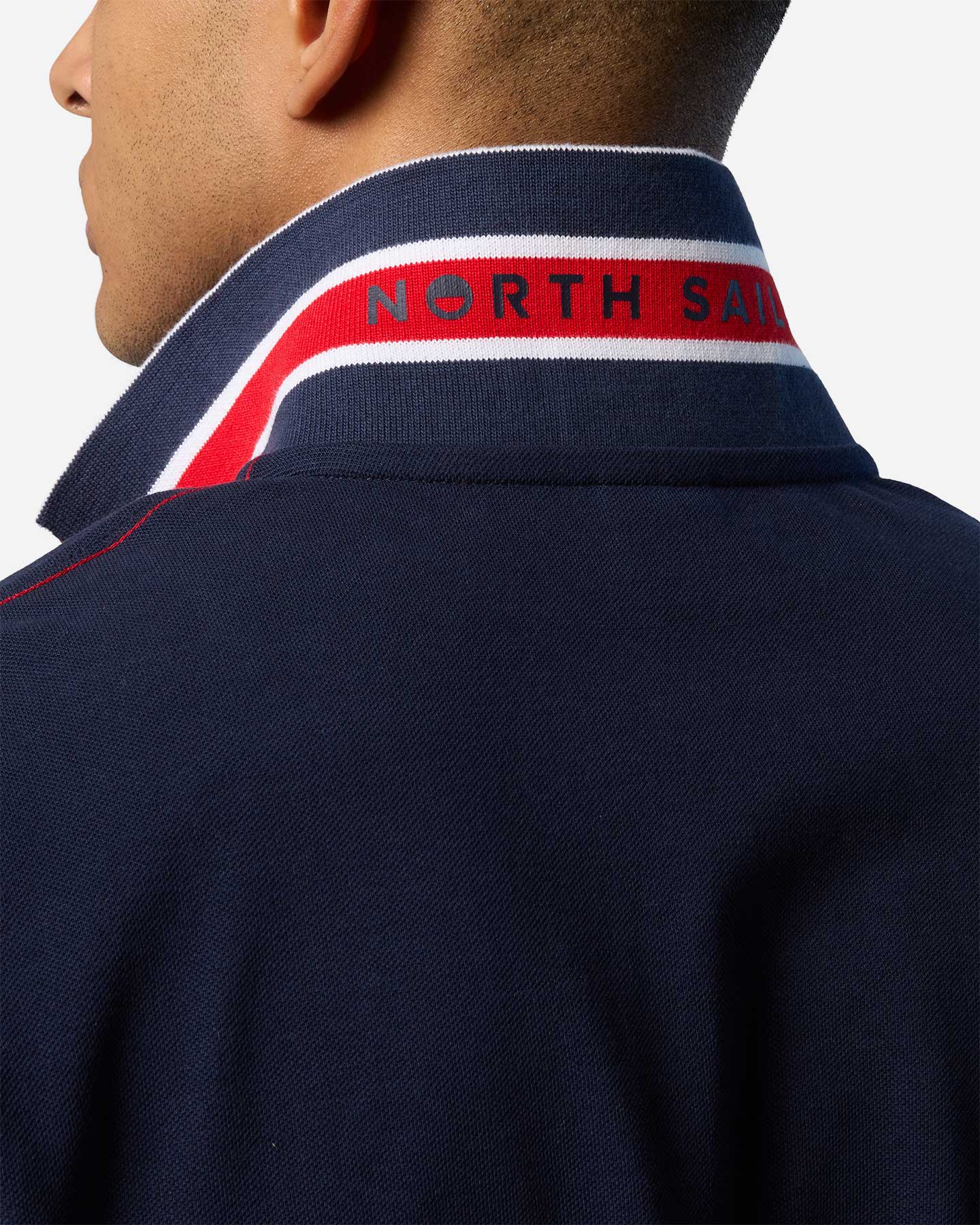 Polo NORTH SAILS PIQUET REGULAR STRIPE M - Blu - 5 | Cisalfa Sport