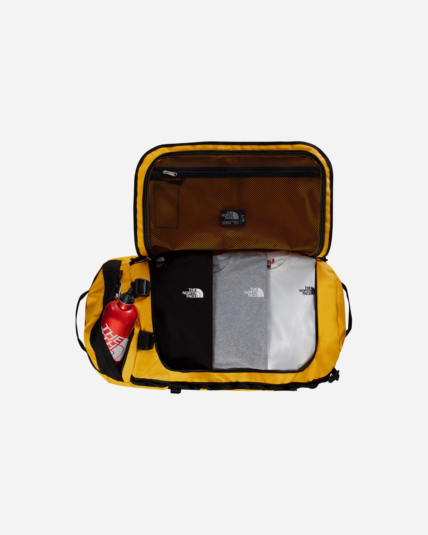 Borsa THE NORTH FACE BASE CAMP DUFFEL L  - Giallo - 1 | Cisalfa Sport