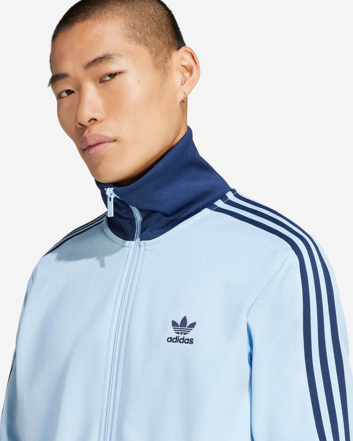 Felpa ADIDAS BECKENBAUER M - Azzurro - 4 | Cisalfa Sport