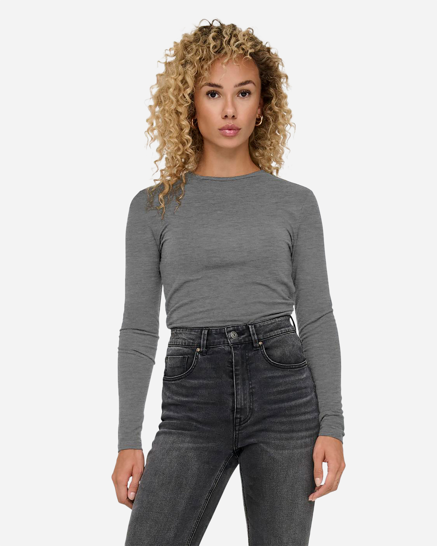 T-shirt ONLY SIA W - Grigio - 2 | Cisalfa Sport