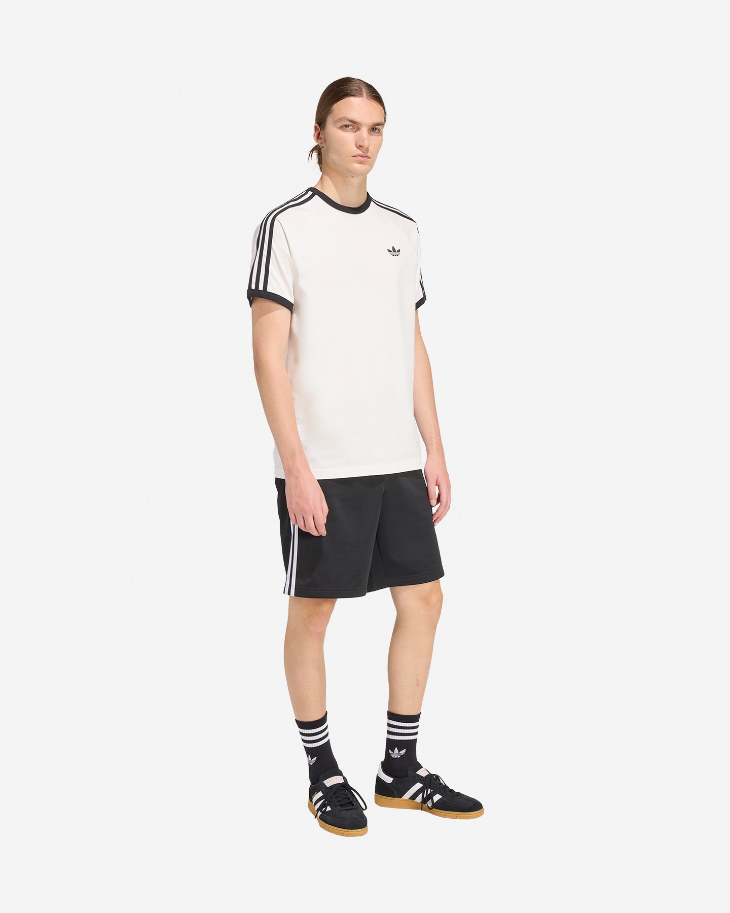 T-shirt ADIDAS ORIGINALS 3STRIPES M - Bianco - 3 | Cisalfa Sport