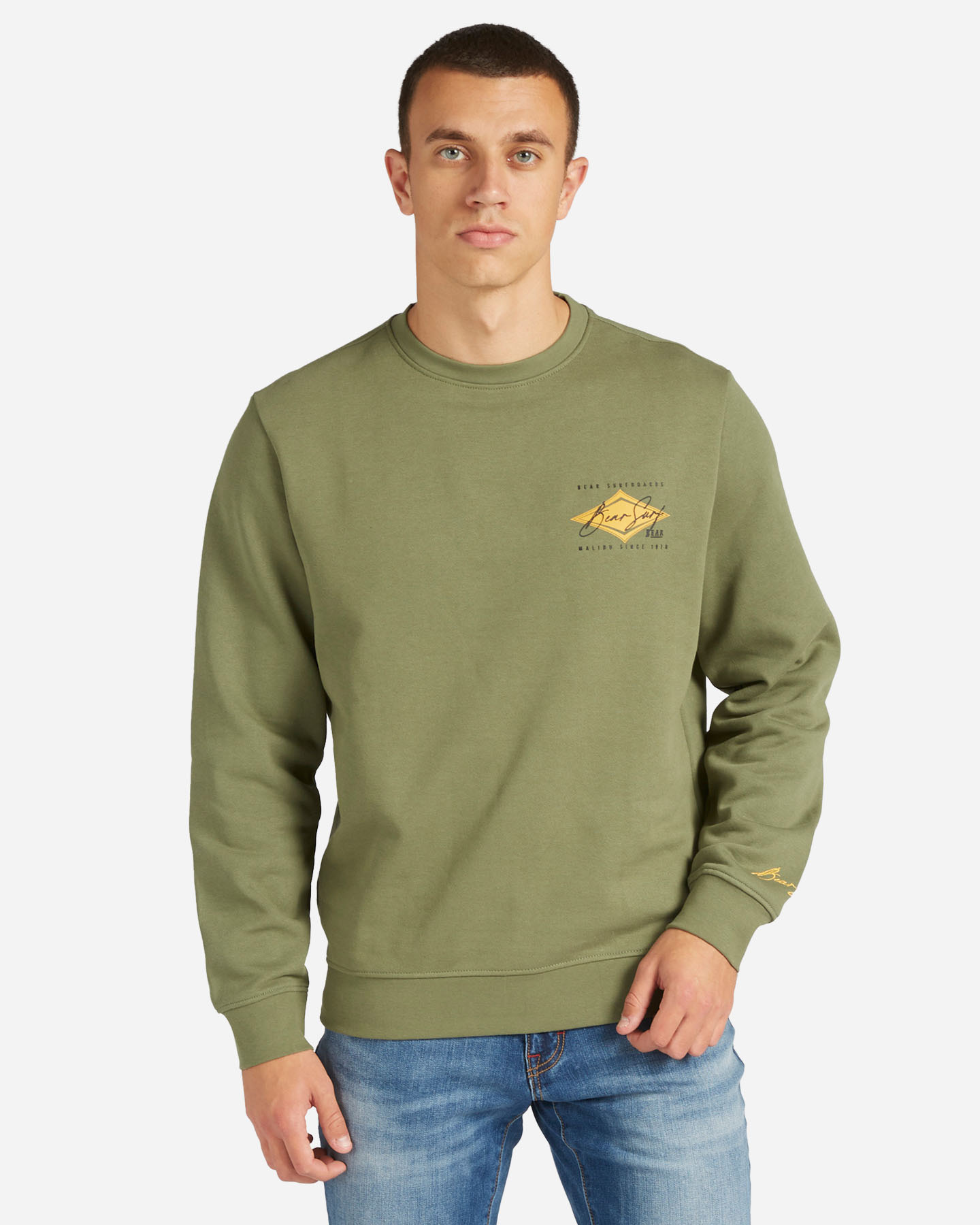 Felpa BEAR ICONIC M - Verde - 0 | Cisalfa Sport