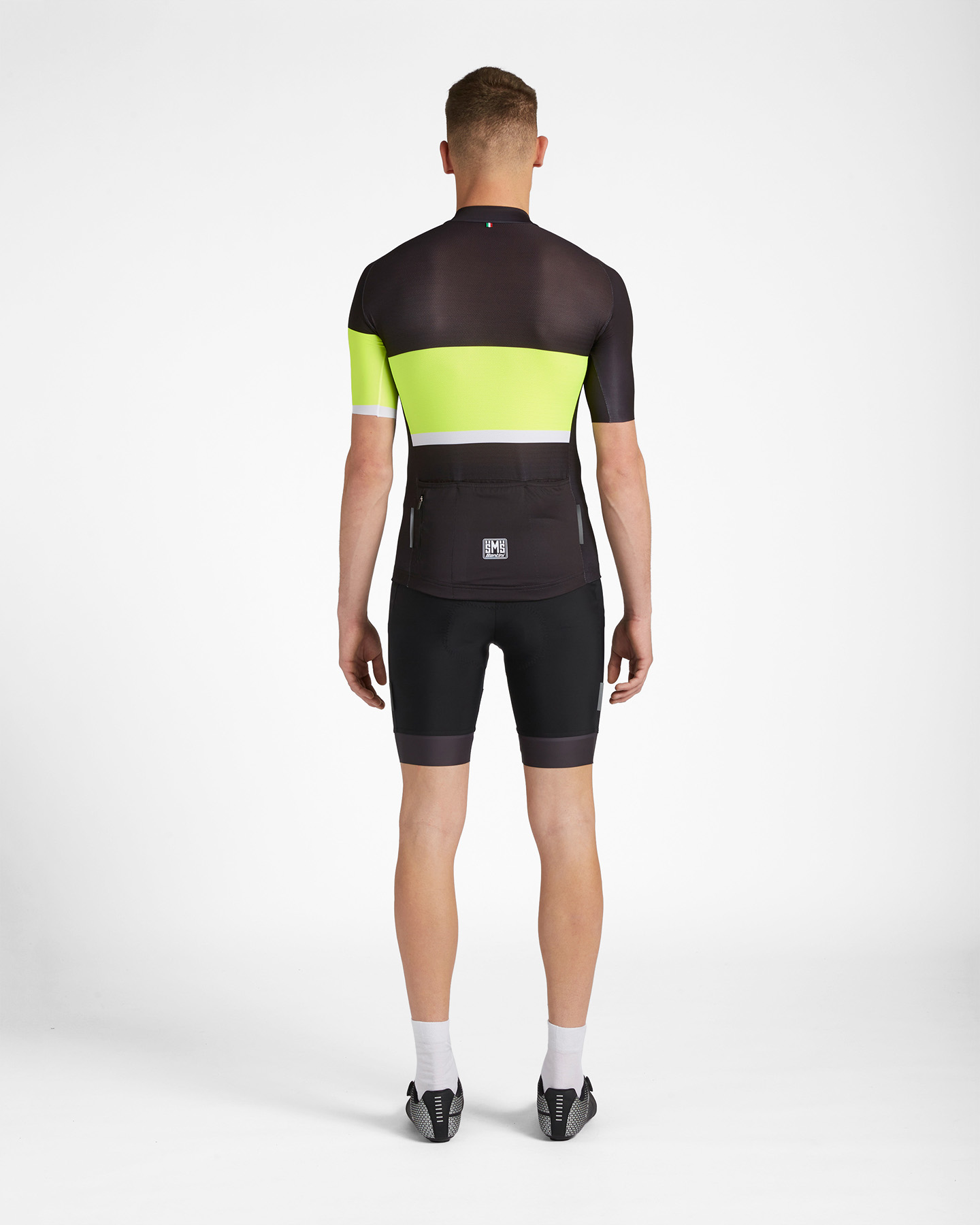 Maglia ciclismo SANTINI RACING TONO M - Nero - 2 | Cisalfa Sport
