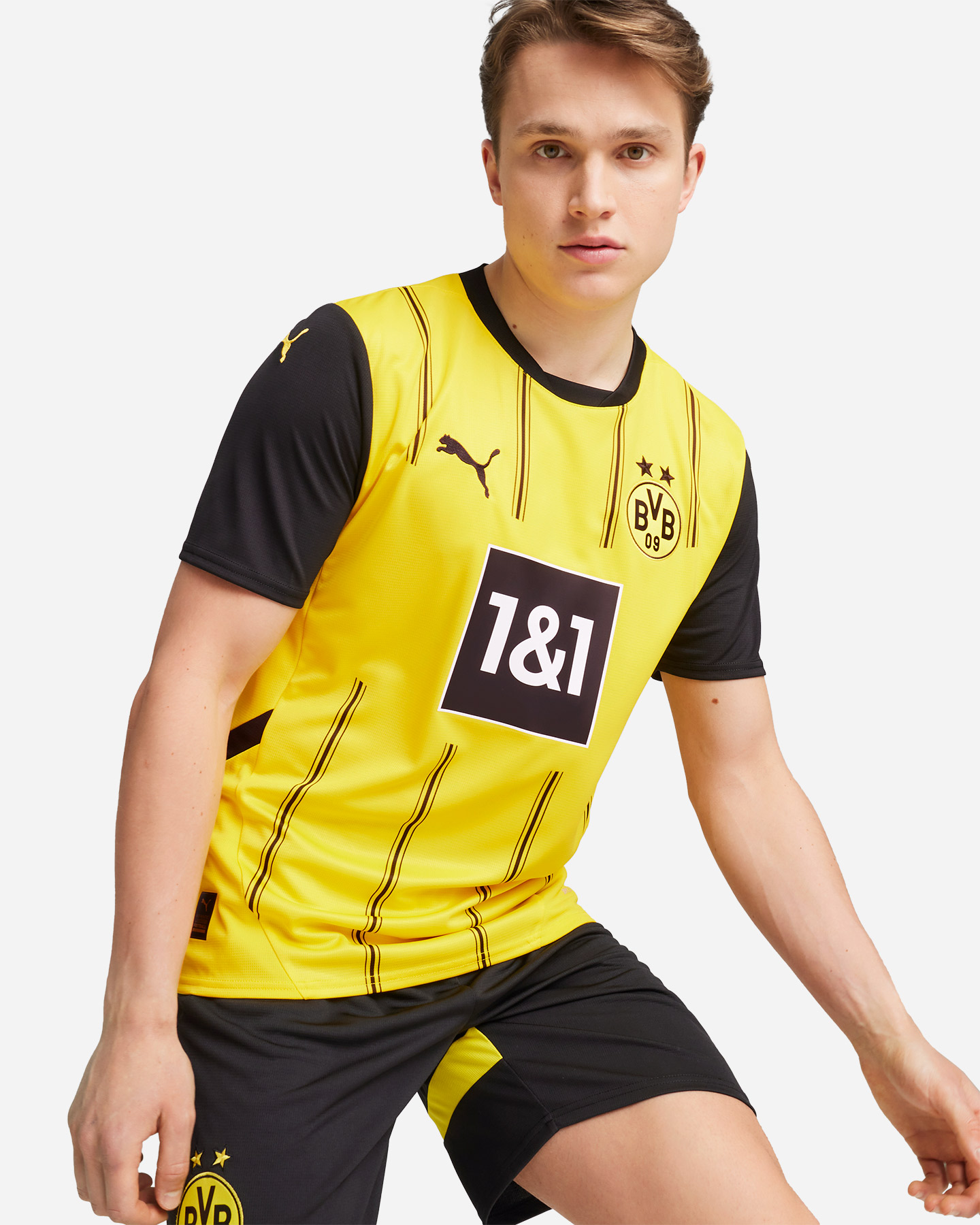 Maglia calcio ufficiale PUMA BORUSSIA DORTMUND HOME 24-25 M - Color mix - 2 | Cisalfa Sport