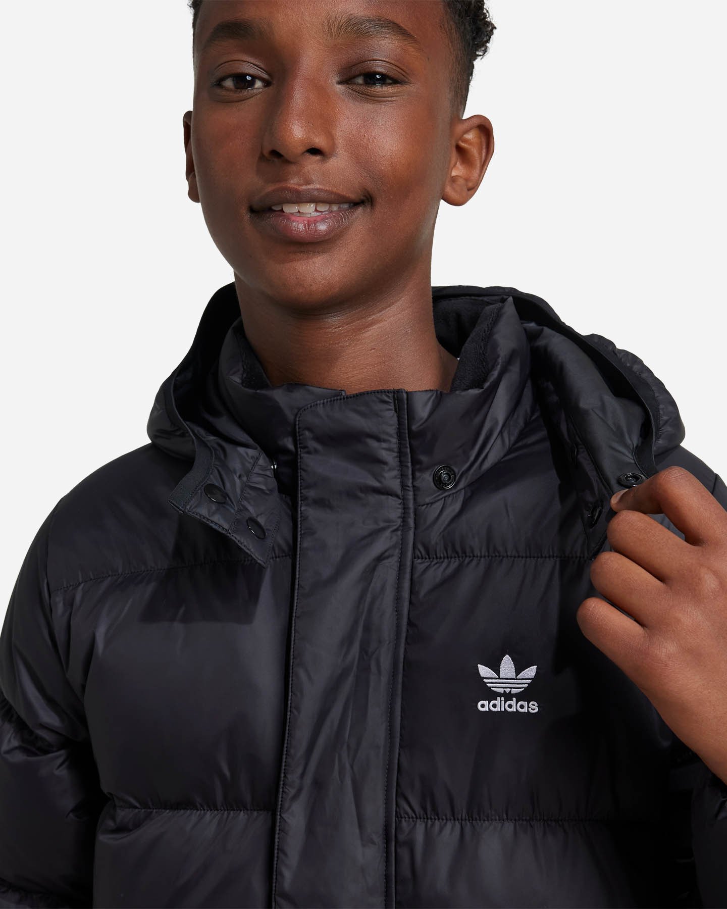 Giubbotto ADIDAS O BOY HEAVY PUFFER JR - Nero - 3 | Cisalfa Sport