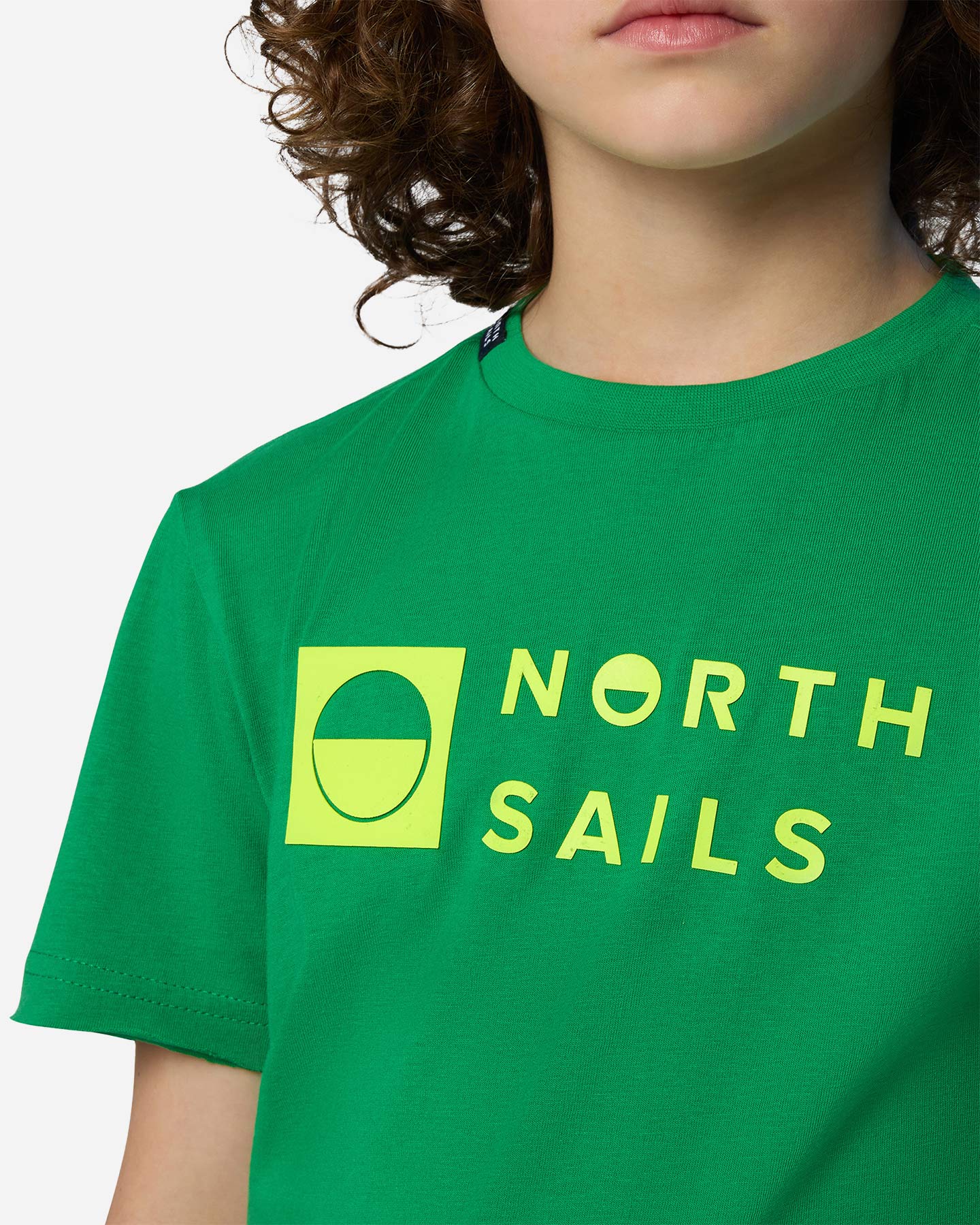 T-shirt NORTH SAILS EXTEND LOGO JR - Verde - 5 | Cisalfa Sport