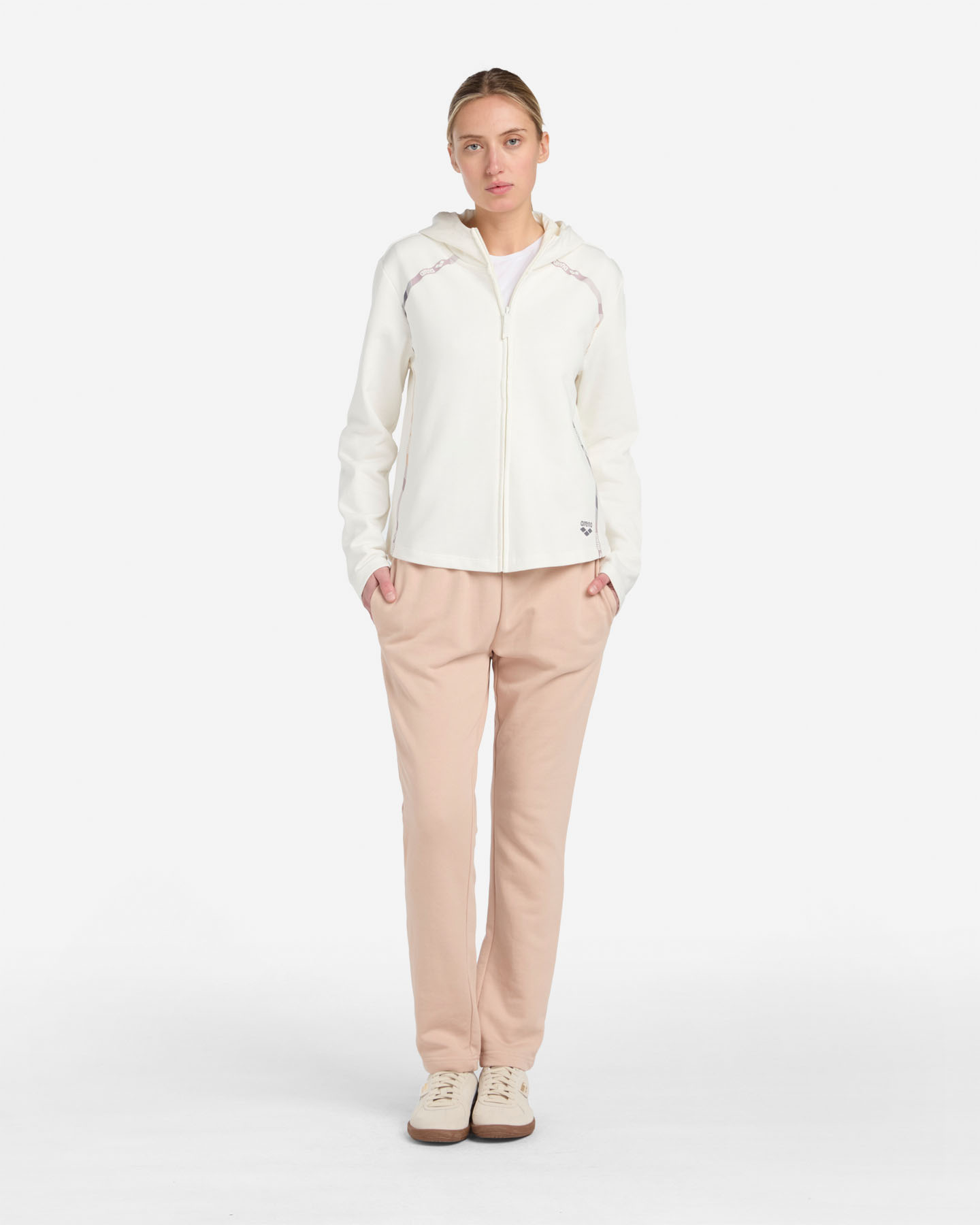 Tuta ARENA ATHLETIC ESSENTIAL W - Bianco - 4 | Cisalfa Sport