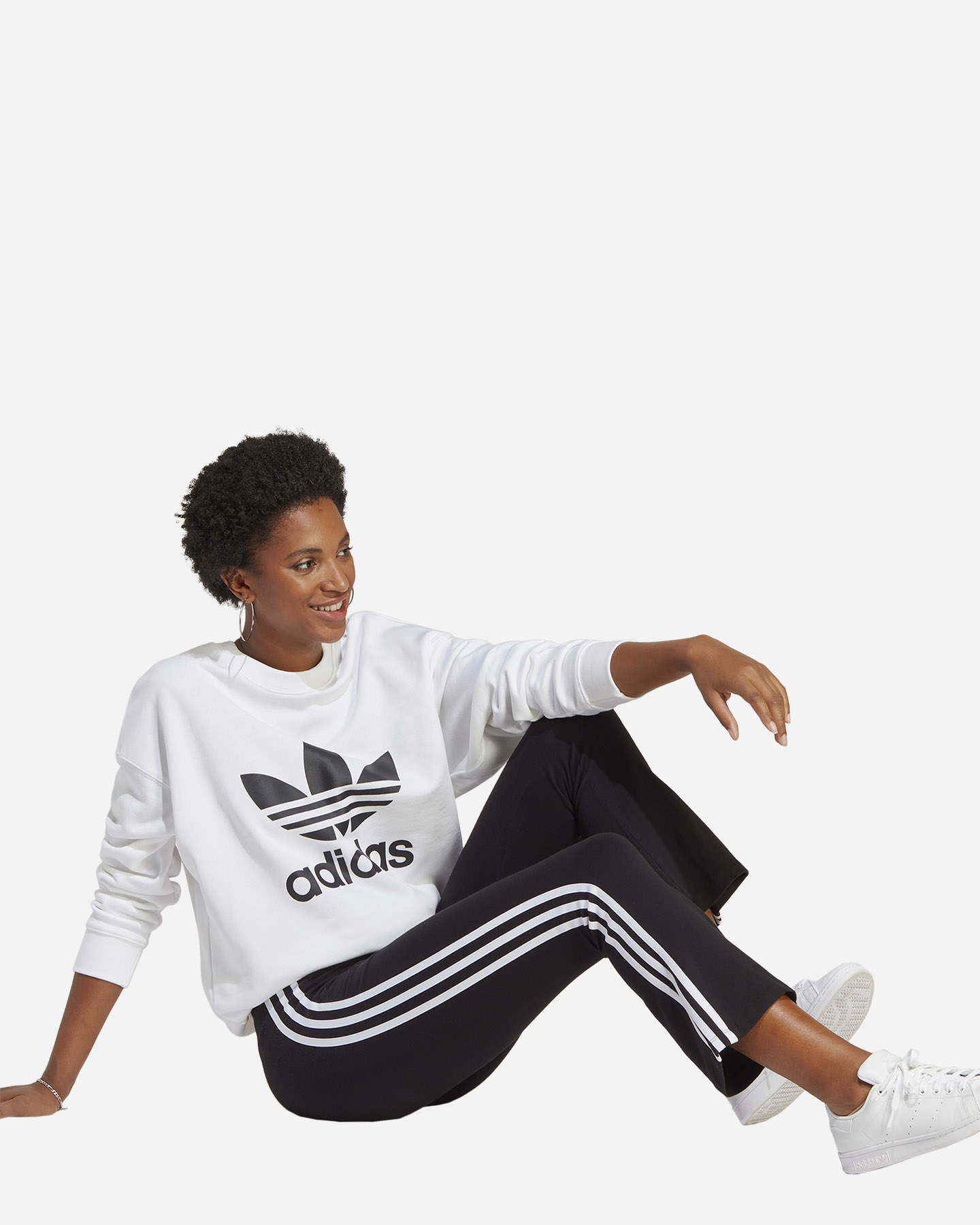 Leggings ADIDAS ORIGINAL 3STRIPES W - Nero - 5 | Cisalfa Sport