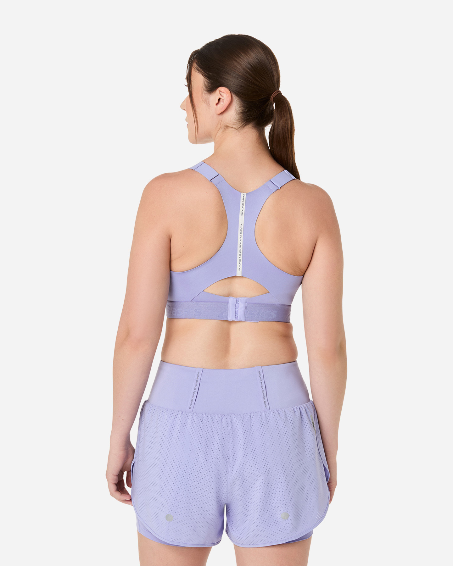 Reggiseno ASICS ROAD COMBINATION W - Viola - 1 | Cisalfa Sport