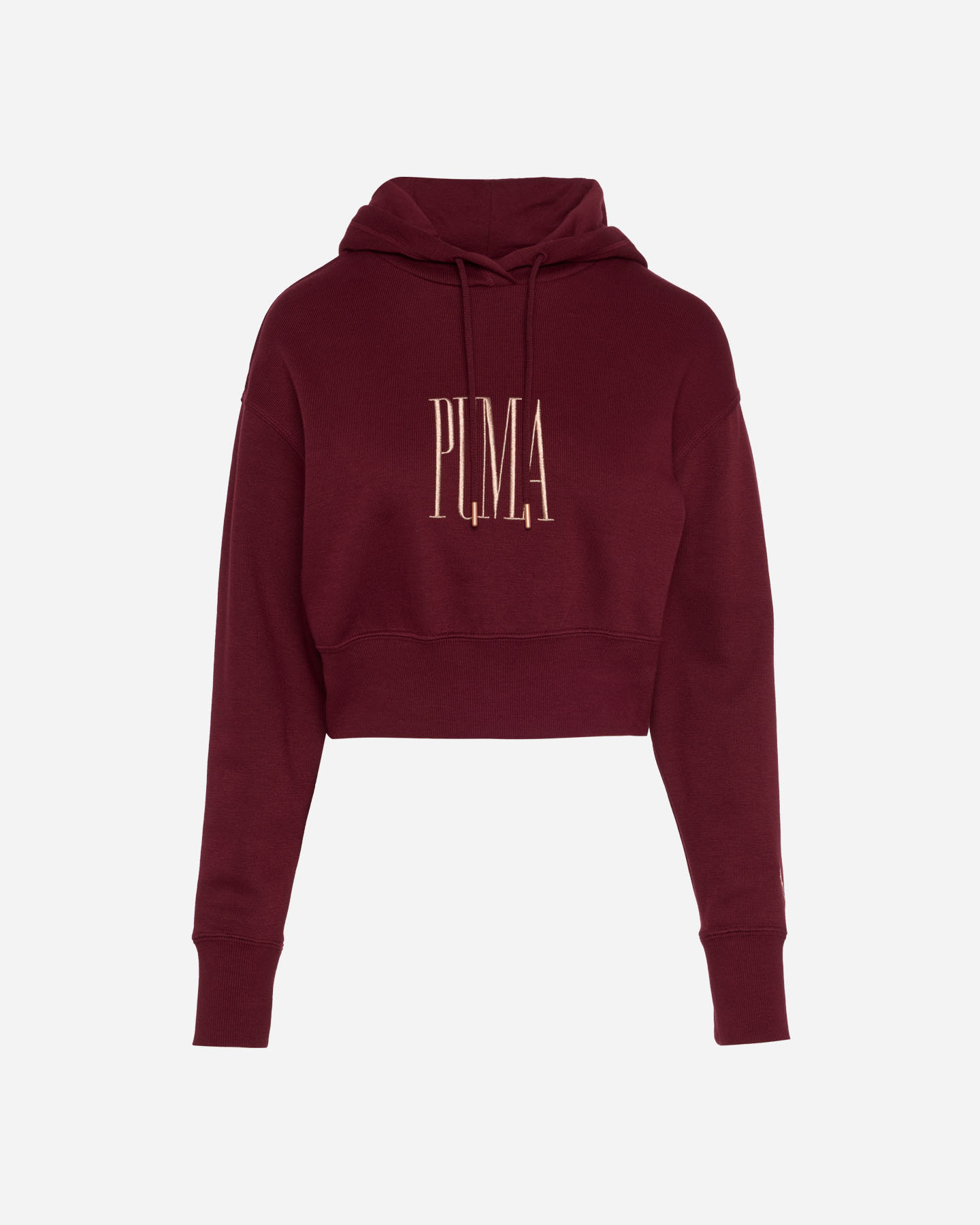 Felpa PUMA CROP W - Rosso - 0 | Cisalfa Sport