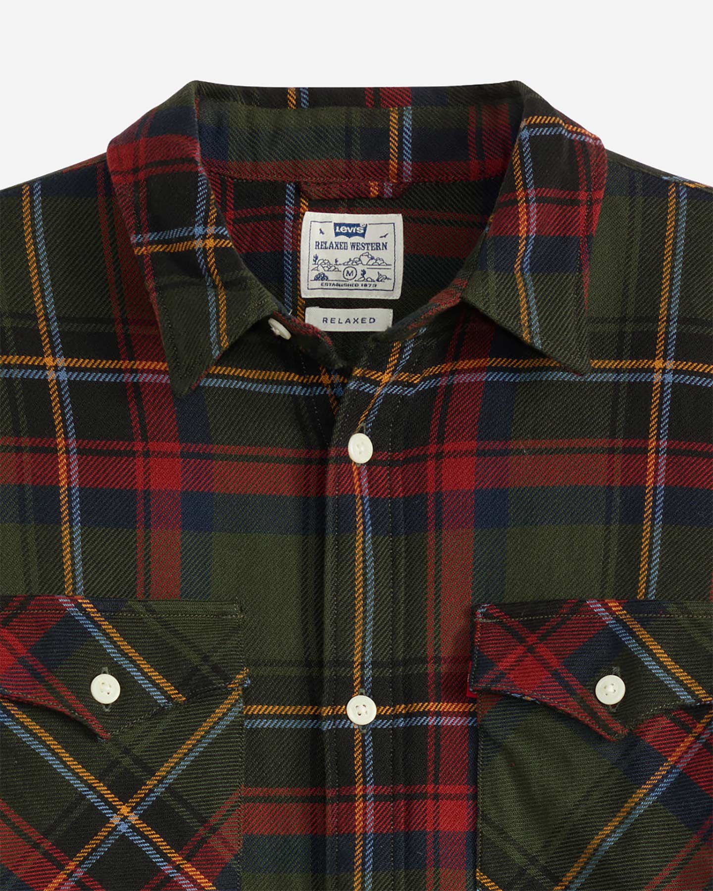 Camicia LEVI'S FLANELLA CHECK M - Color mix - 5 | Cisalfa Sport