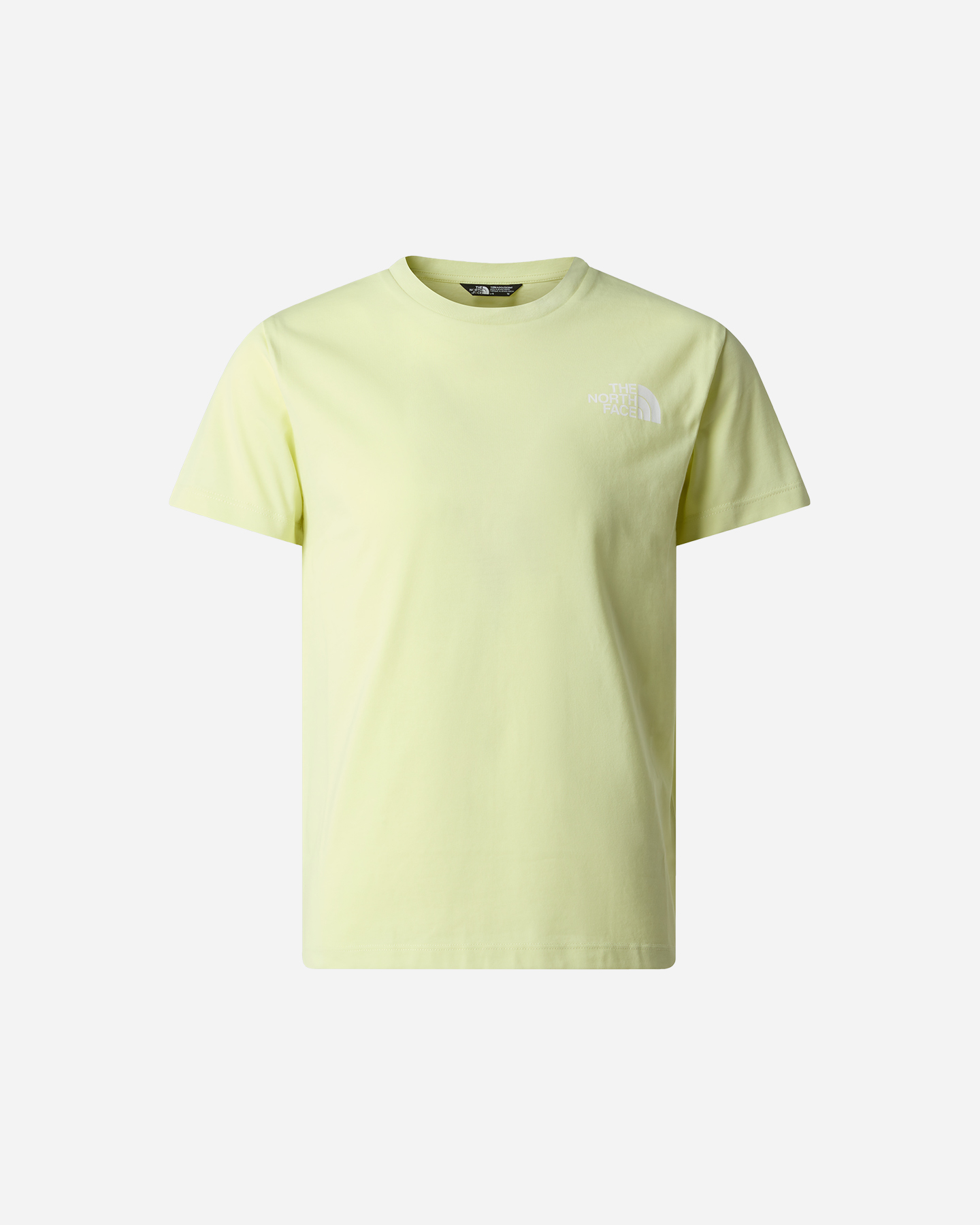 T-shirt THE NORTH FACE SIMPLE DOME JR - Giallo - 0 | Cisalfa Sport