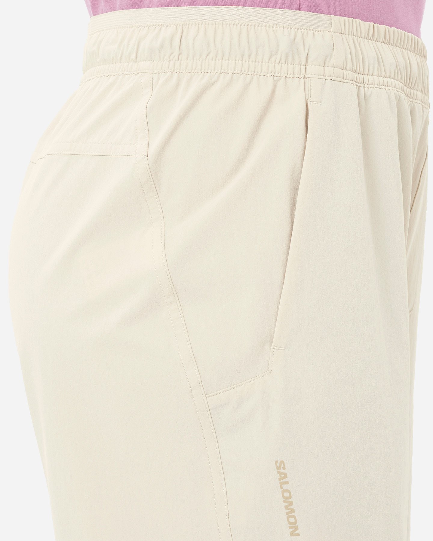 Pantaloncini SALOMON WAYFARER EASE 2.0 W - Bianco - 3 | Cisalfa Sport