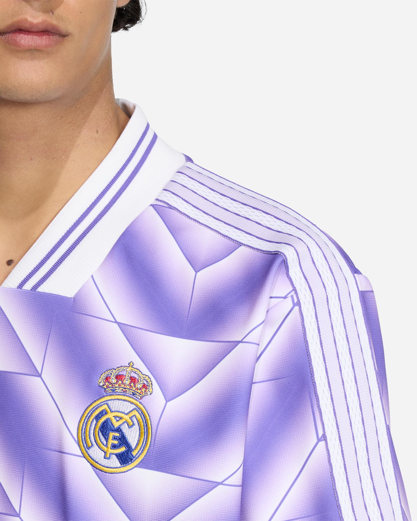 T-shirt ADIDAS ORIGINALS LIFESTYLE REAL MADRID M - Viola - 5 | Cisalfa Sport