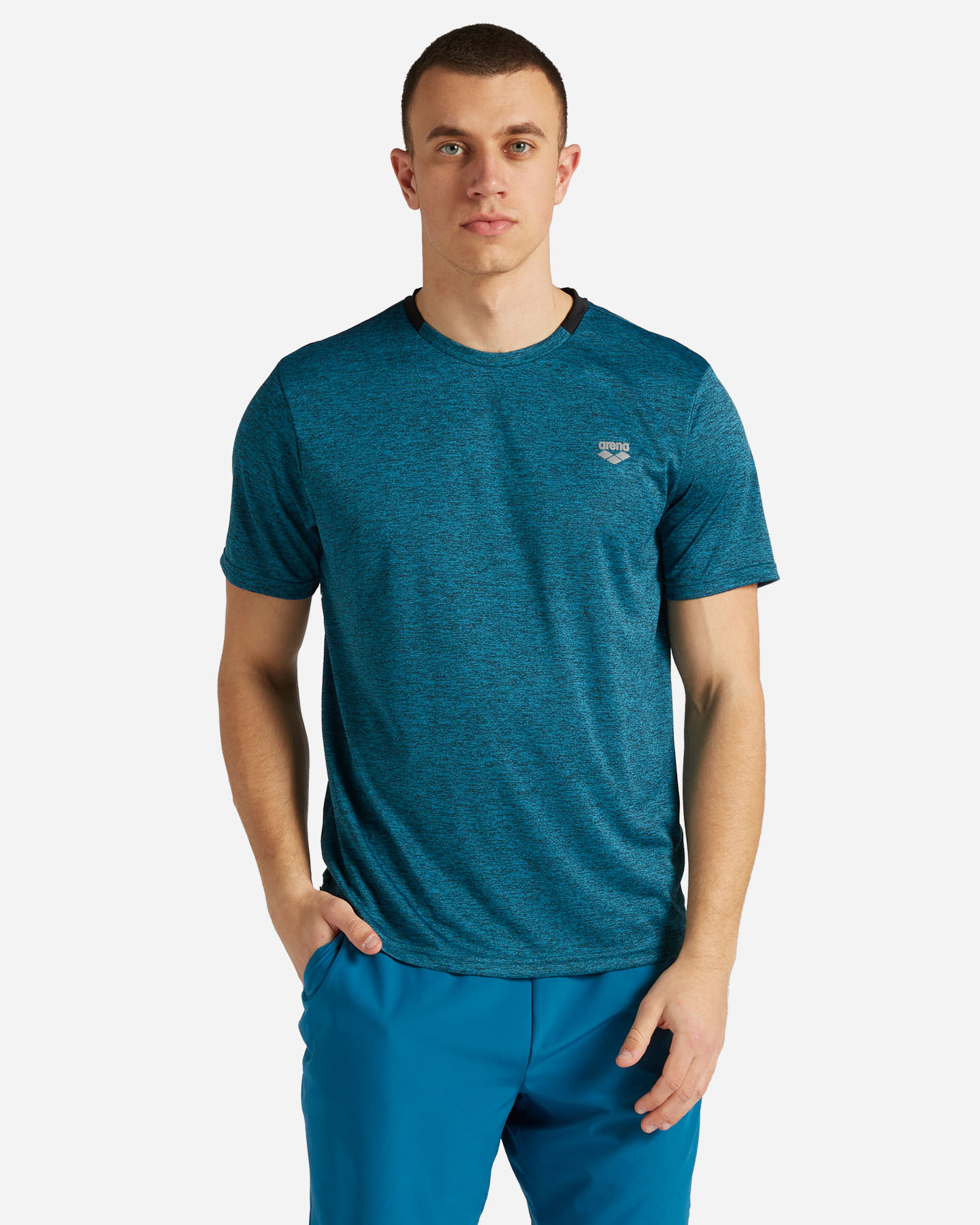 T-shirt training ARENA BASIC M - Blu - 0 | Cisalfa Sport