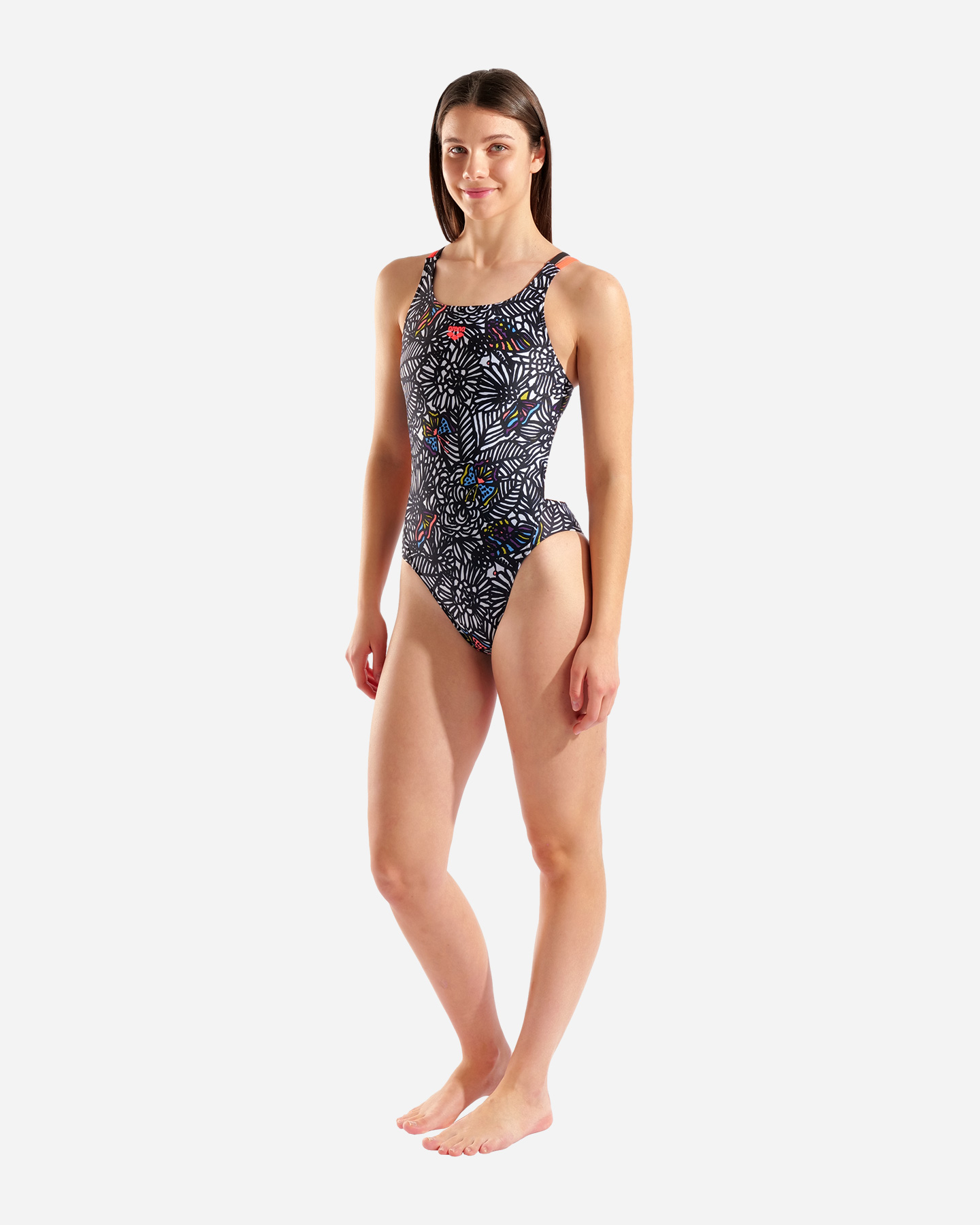 Costume piscina ARENA COLORS BOOK W - Nero - 2 | Cisalfa Sport
