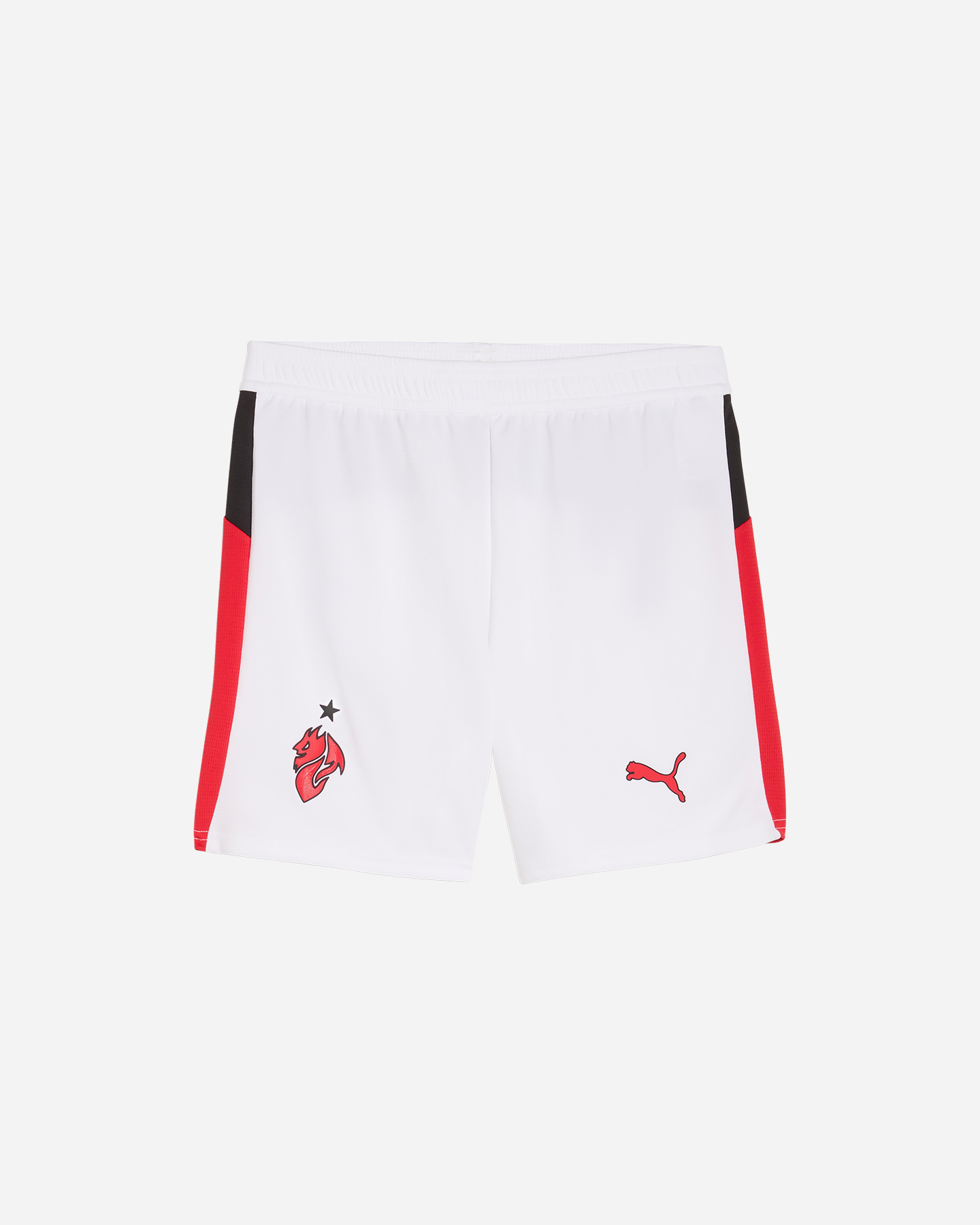 Pantaloncini calcio ufficiali PUMA MILAN HOME REPLICA 25-26 JR - Nero - 0 | Cisalfa Sport
