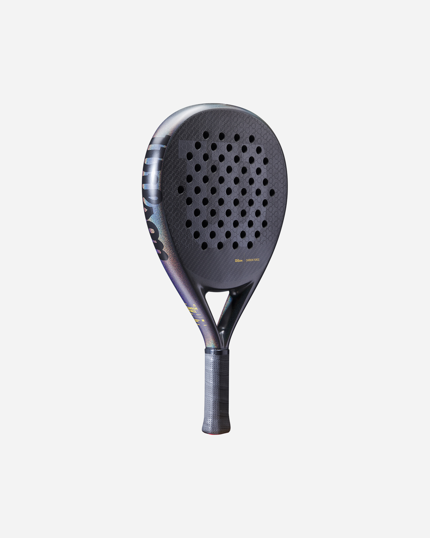 Racchetta padel performance WILSON CARBON FORCE PRO PADEL  - Grigio - 1 | Cisalfa Sport