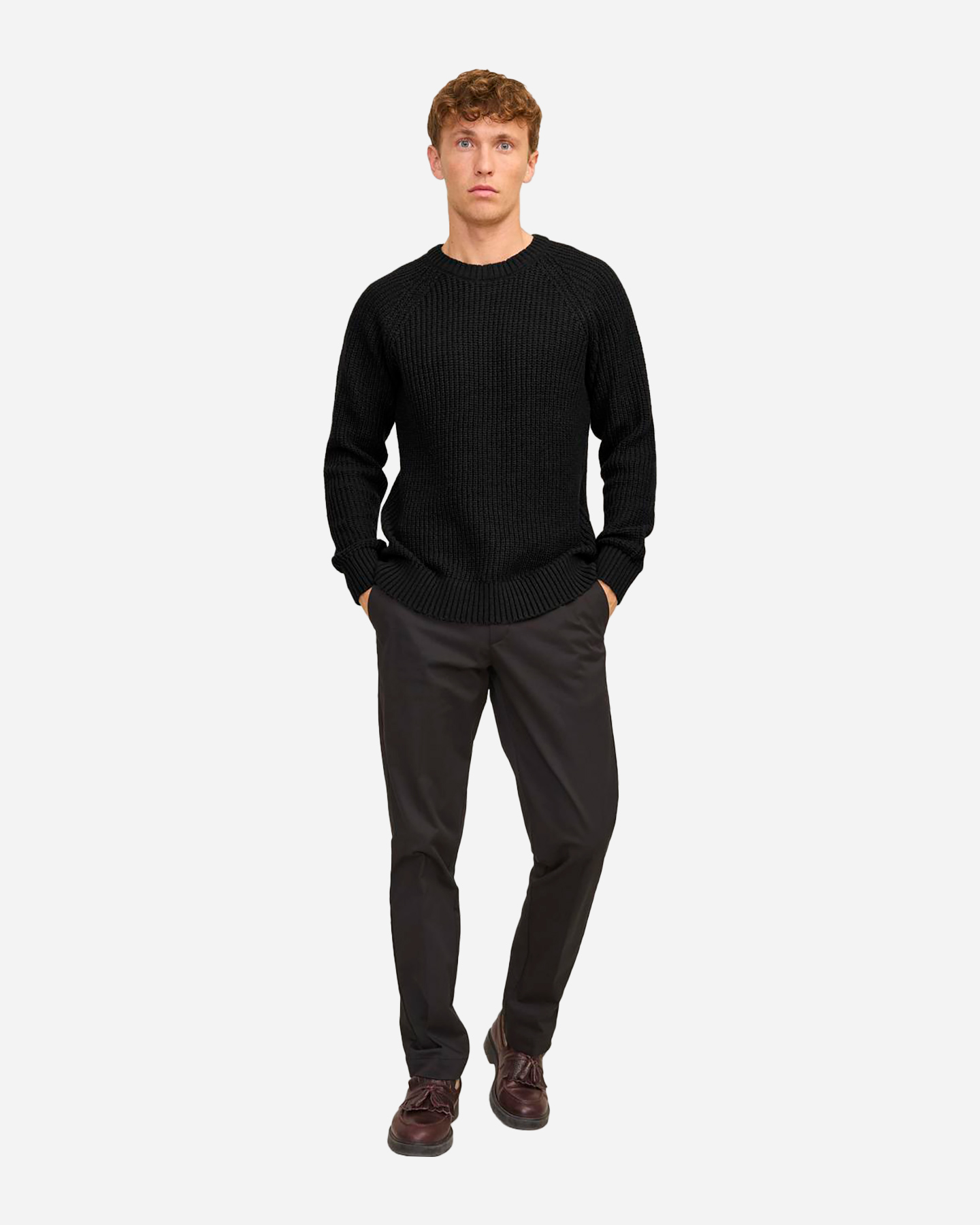 Maglione JACK & JONES SPALLA RAGLAN M - Nero - 2 | Cisalfa Sport